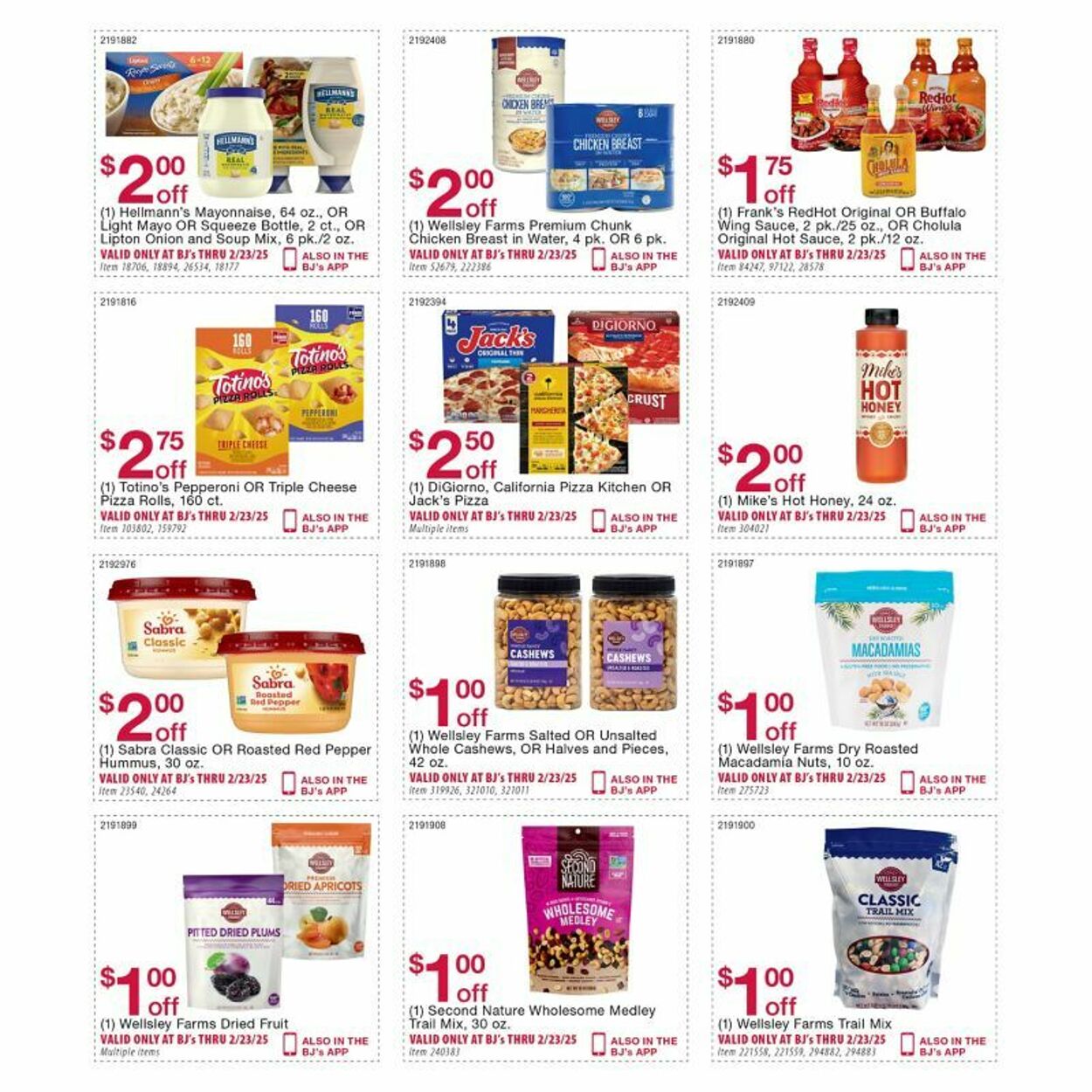 Weekly ad BJ's 01/23/2025 - 02/06/2025