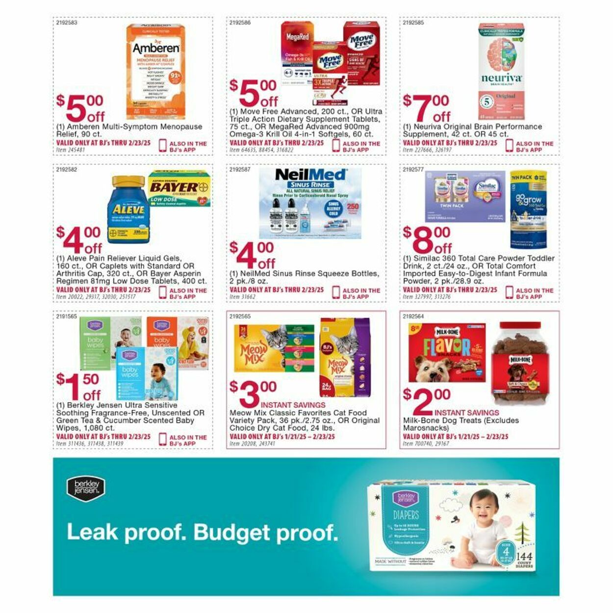 Weekly ad BJ's 01/23/2025 - 02/06/2025