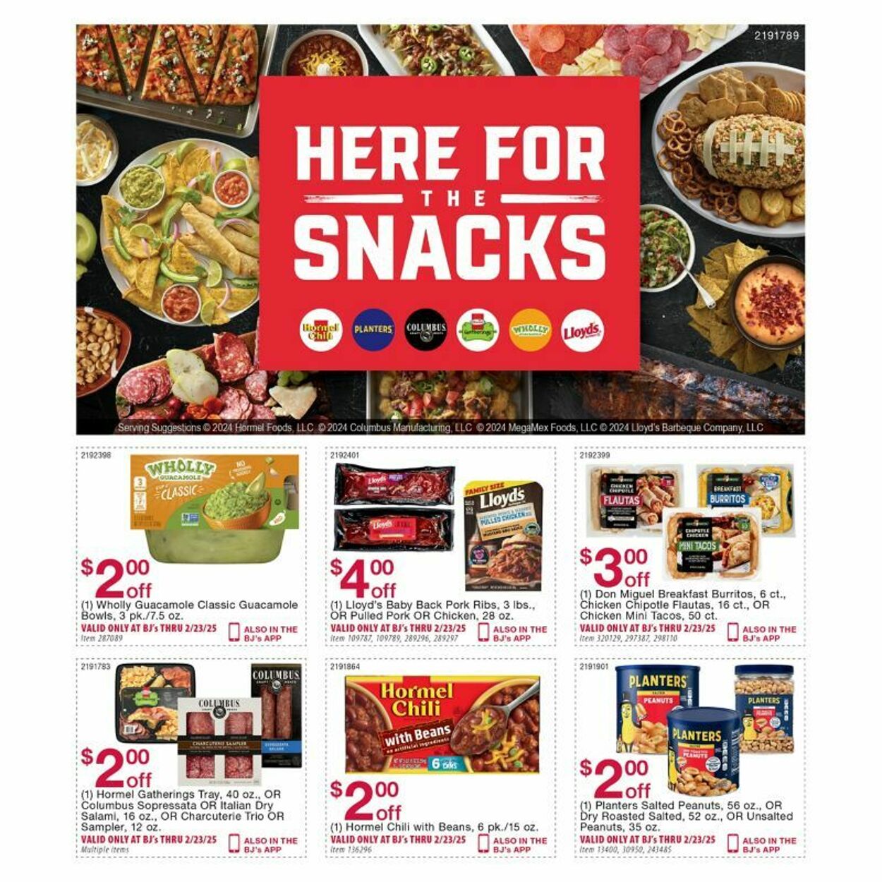 Weekly ad BJ's 01/23/2025 - 02/06/2025