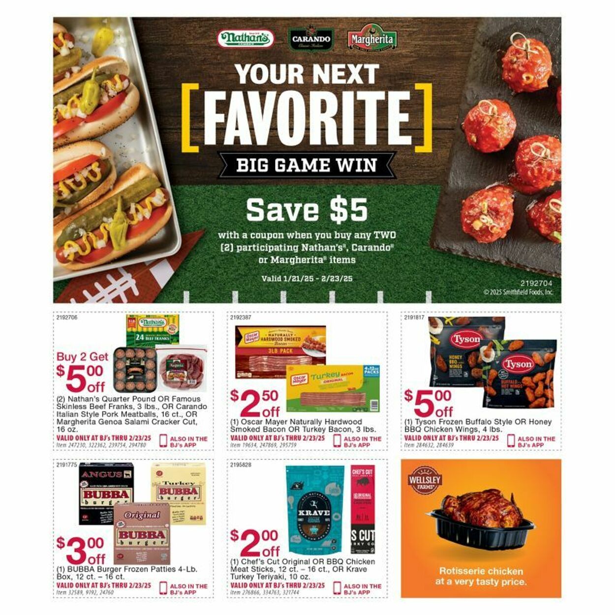 Weekly ad BJ's 01/23/2025 - 02/06/2025