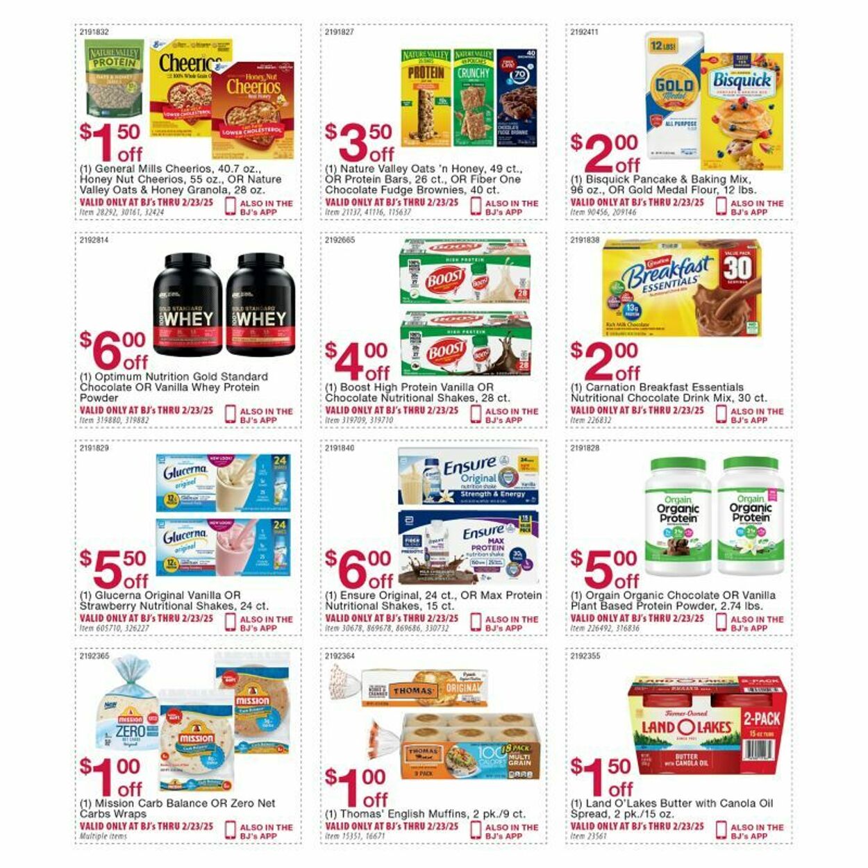 Weekly ad BJ's 01/23/2025 - 02/06/2025