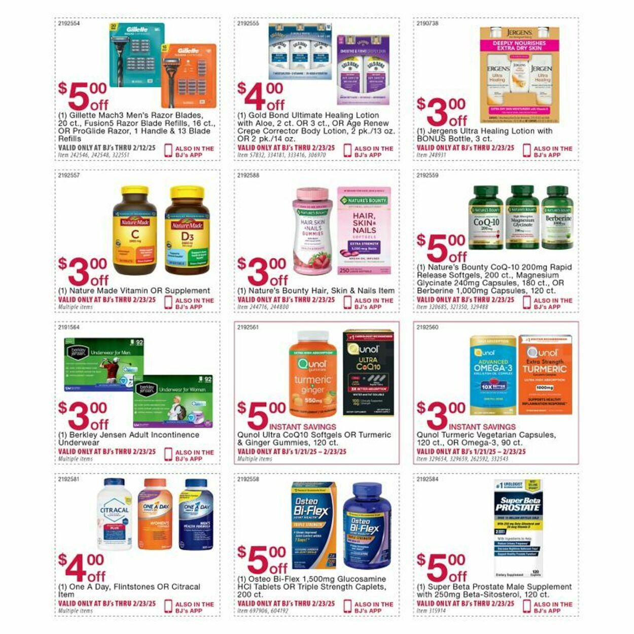 Weekly ad BJ's 01/23/2025 - 02/06/2025