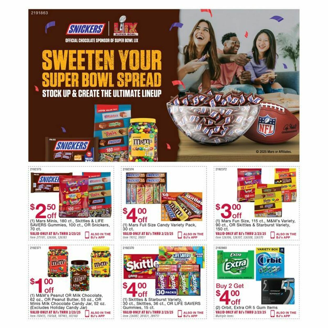 Weekly ad BJ's 01/23/2025 - 02/06/2025