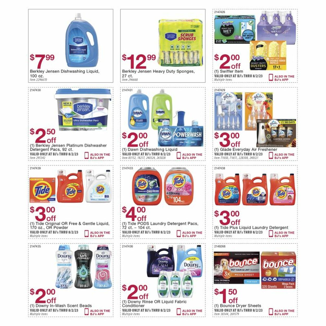 Weekly ad BJ's 07/15/2023 - 08/15/2023