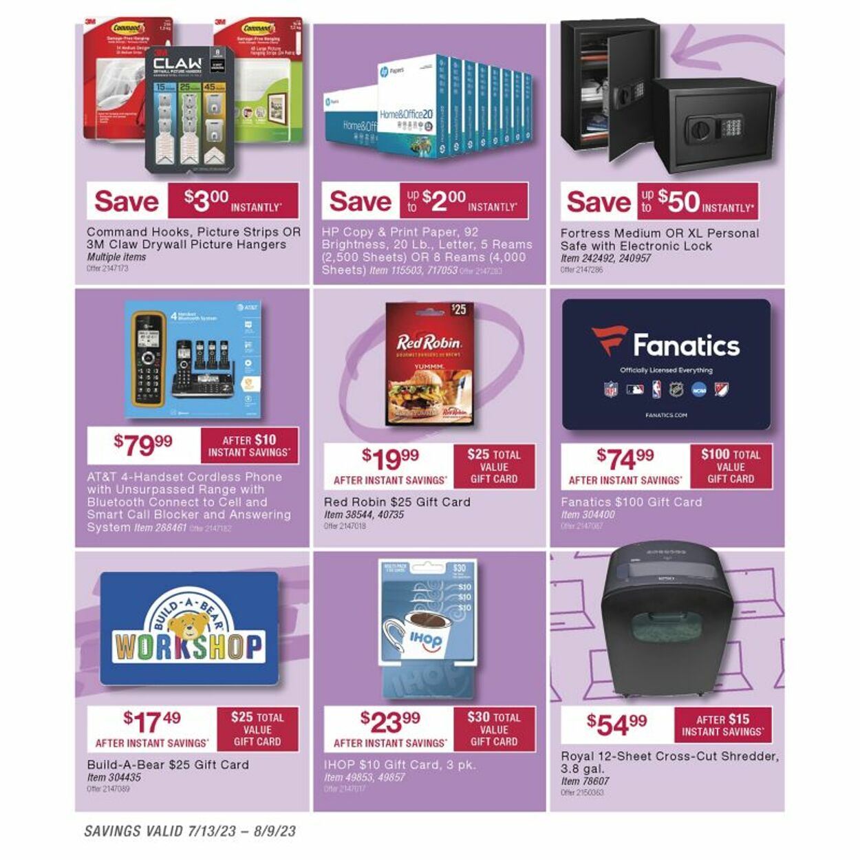 Weekly ad BJ's 07/15/2023 - 08/15/2023