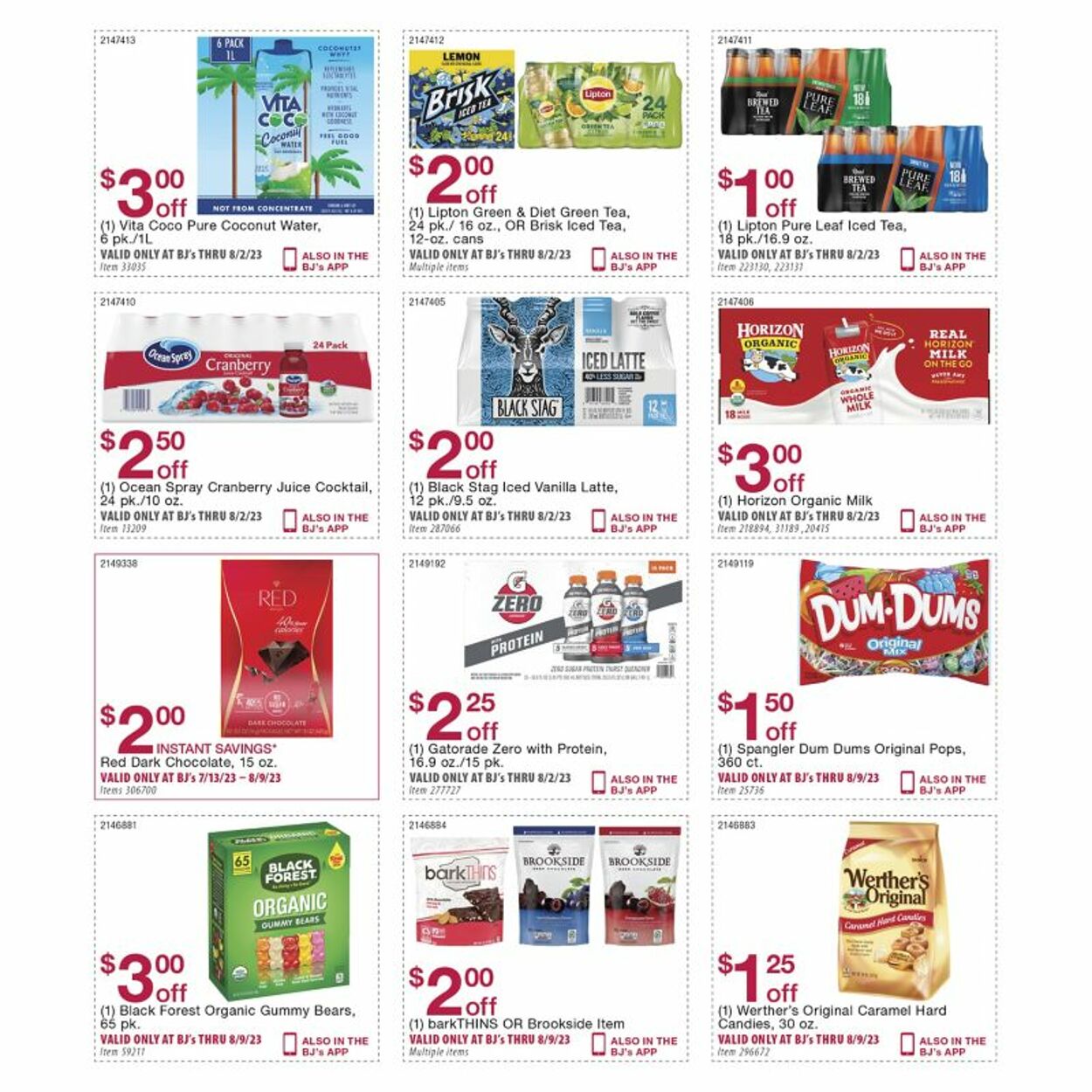 Weekly ad BJ's 07/15/2023 - 08/15/2023