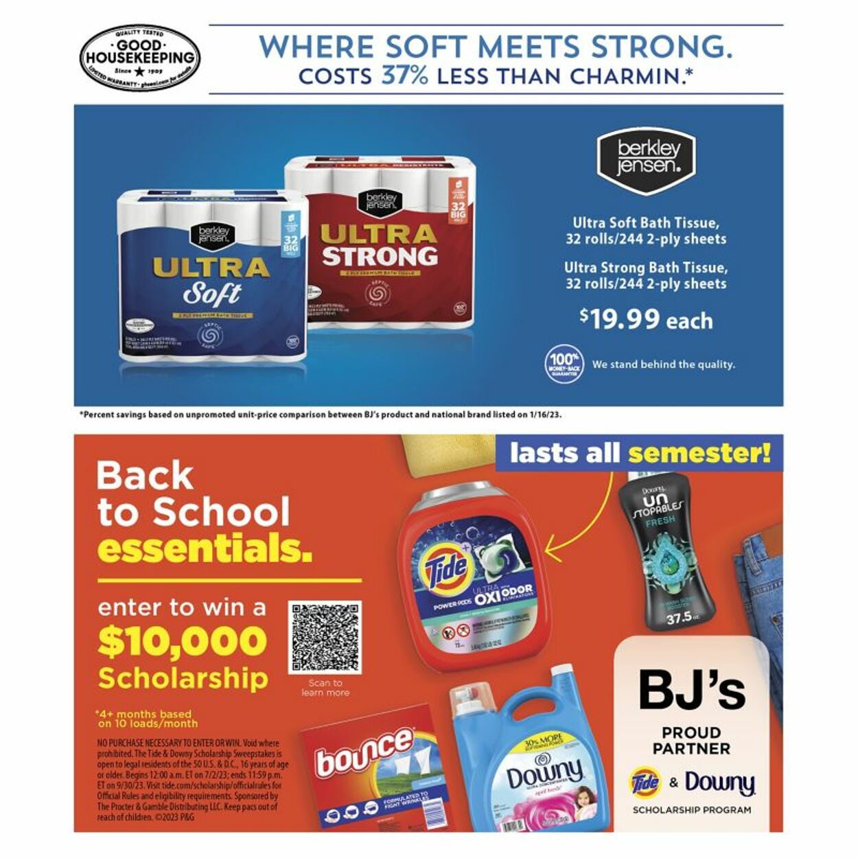 Weekly ad BJ's 07/15/2023 - 08/15/2023