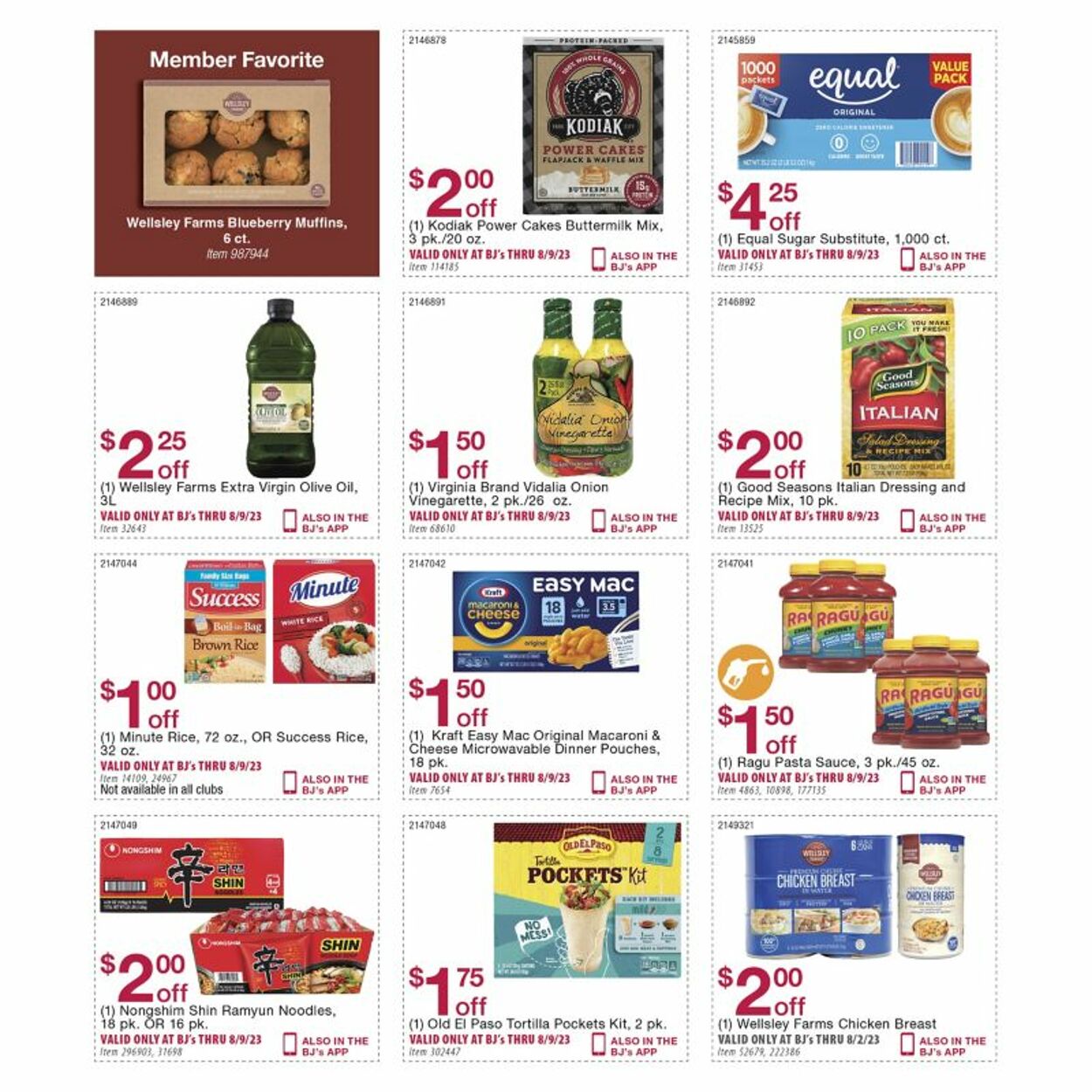 Weekly ad BJ's 07/15/2023 - 08/15/2023