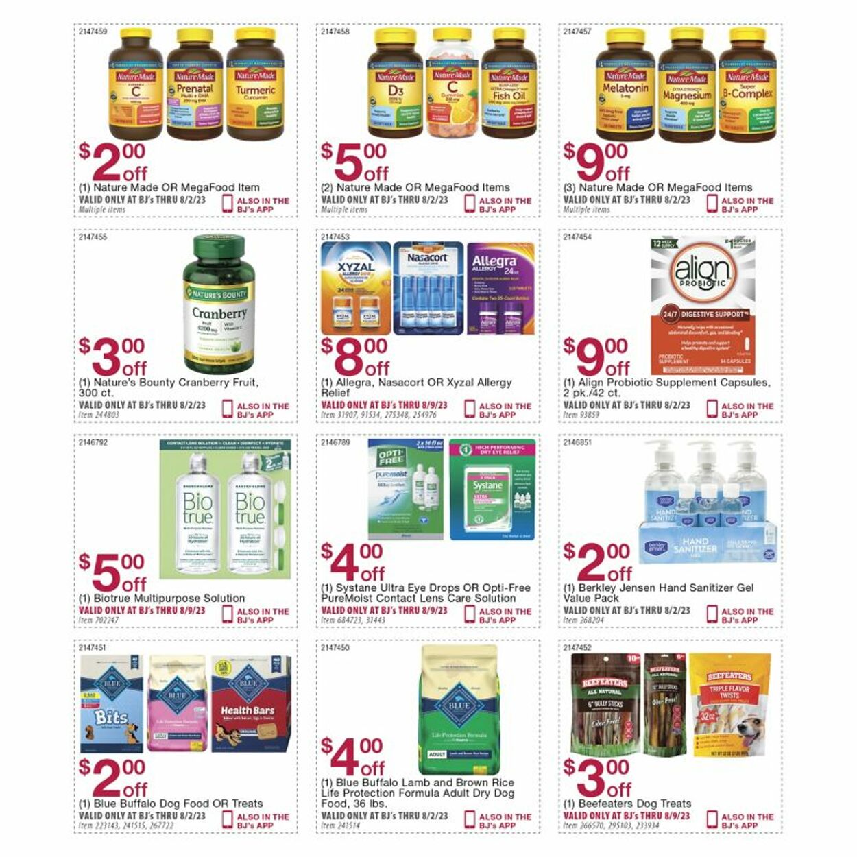 Weekly ad BJ's 07/15/2023 - 08/15/2023