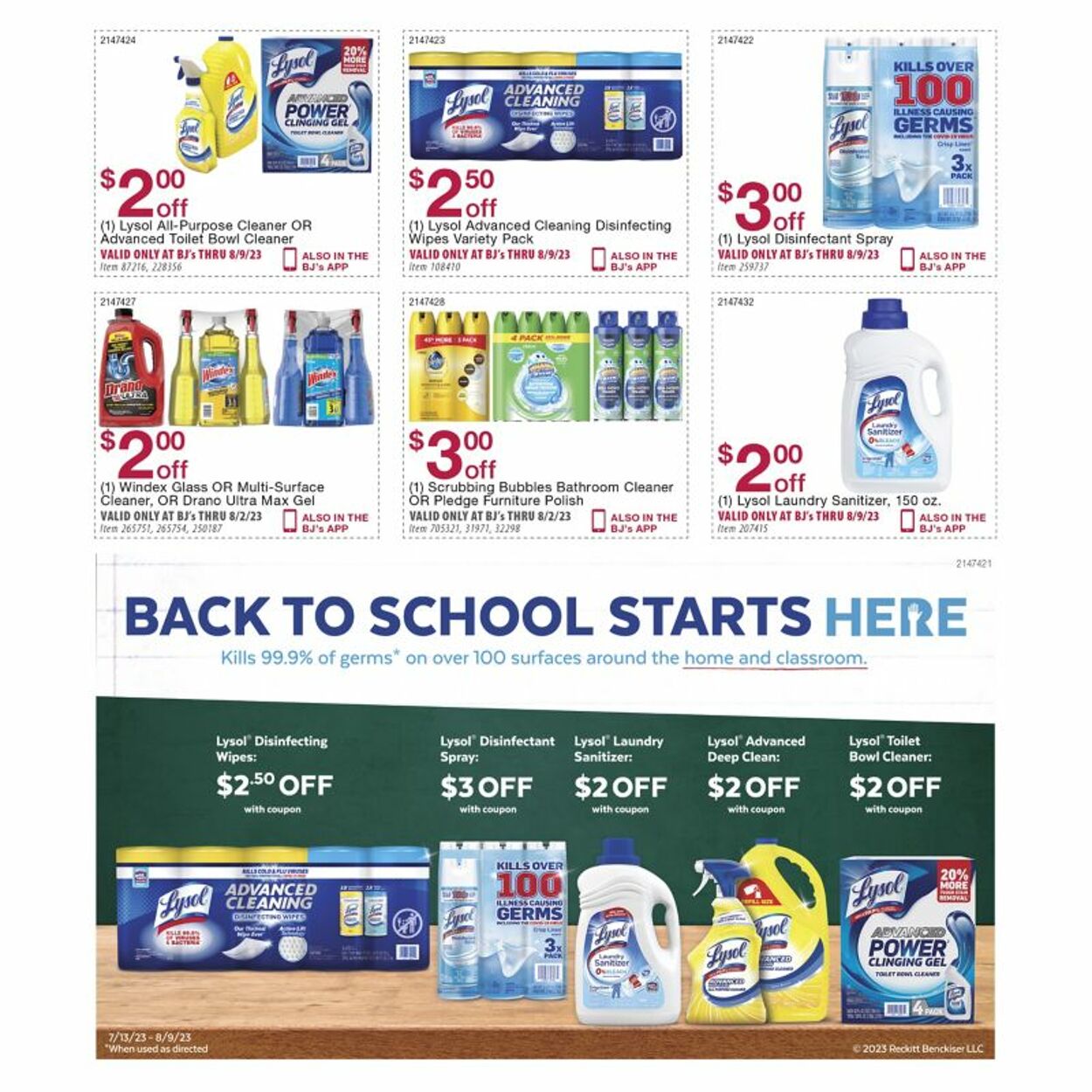 Weekly ad BJ's 07/15/2023 - 08/15/2023