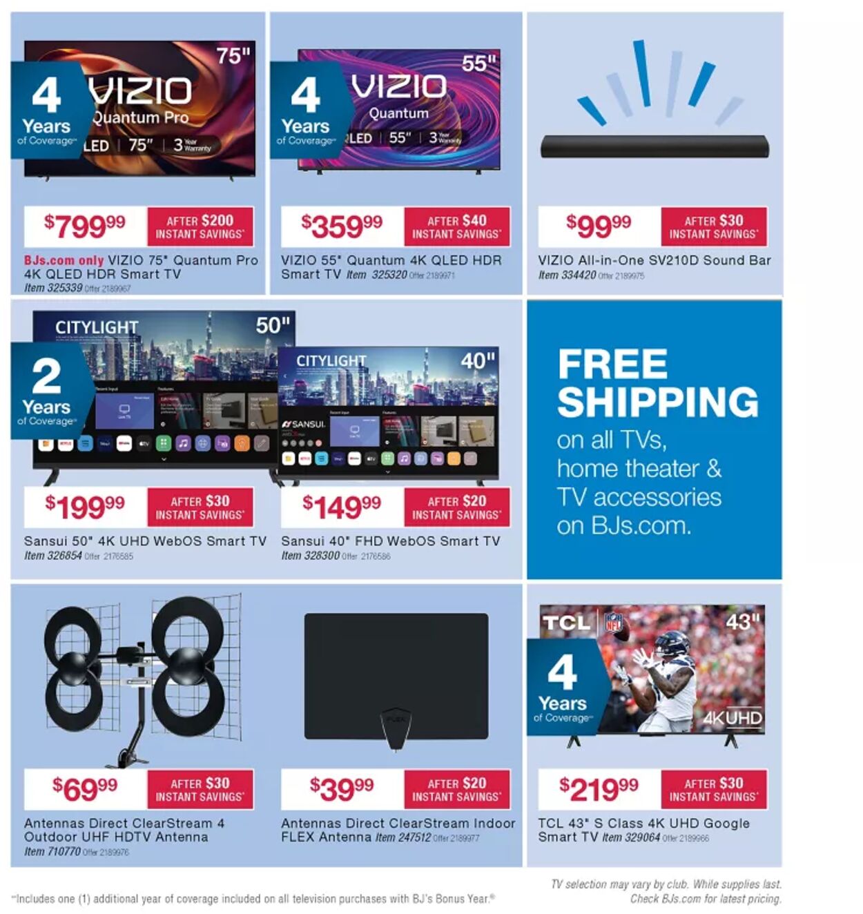 Weekly ad BJ's 11/01/2024 - 11/27/2024