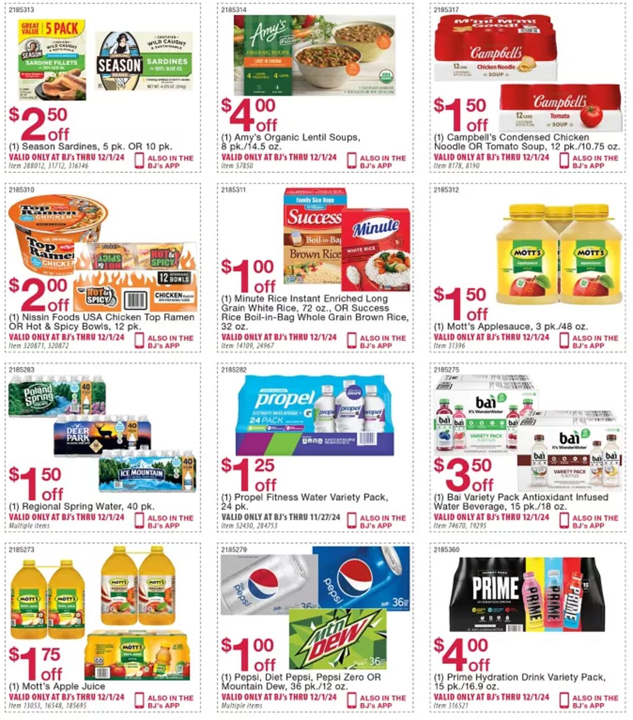 Weekly ad BJ's 11/01/2024 - 11/27/2024