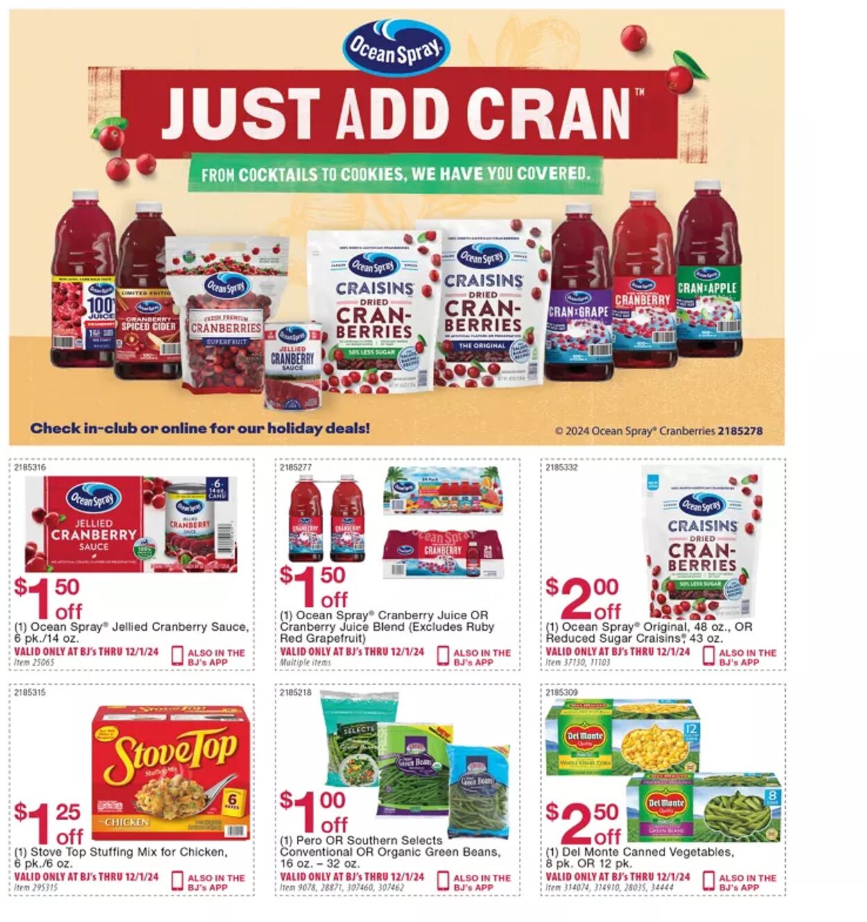 Weekly ad BJ's 11/01/2024 - 11/27/2024