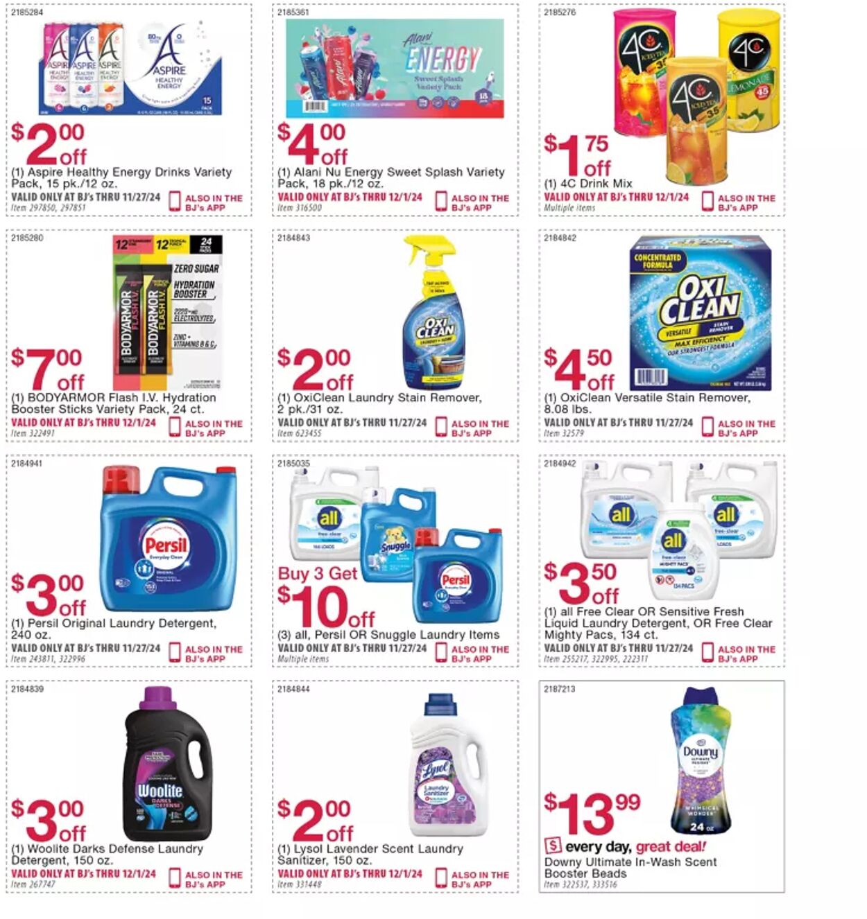 Weekly ad BJ's 11/01/2024 - 11/27/2024