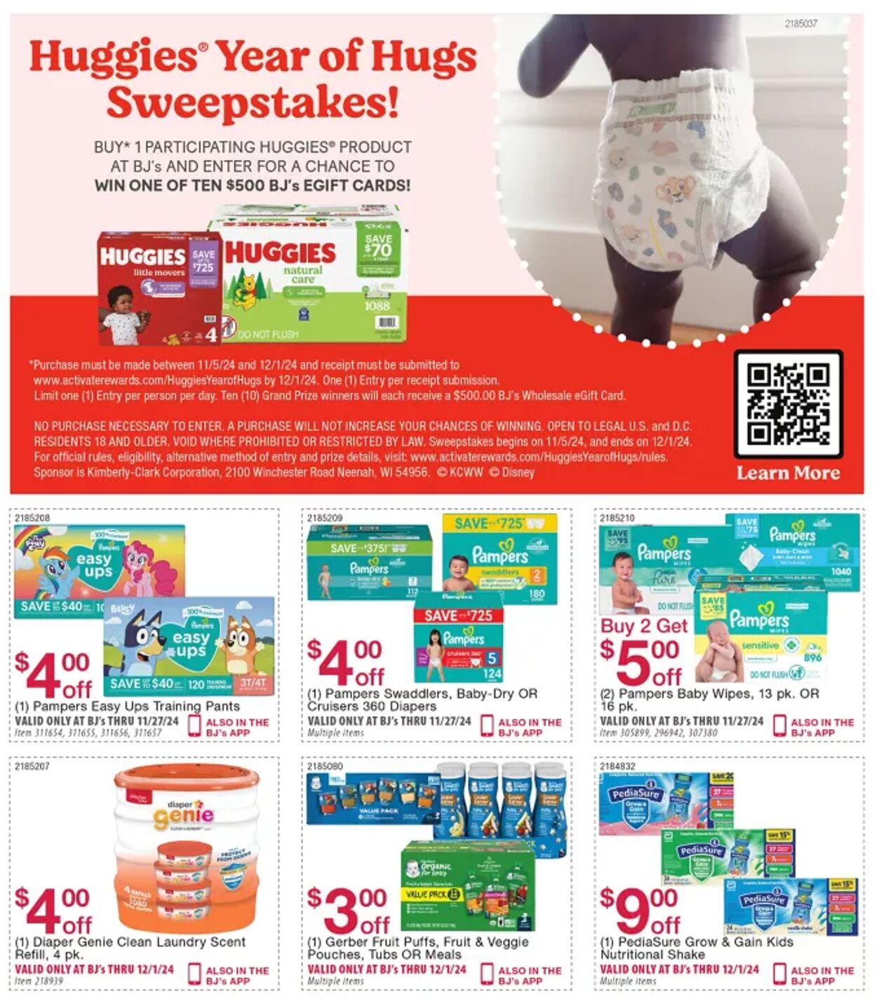 Weekly ad BJ's 11/01/2024 - 11/27/2024