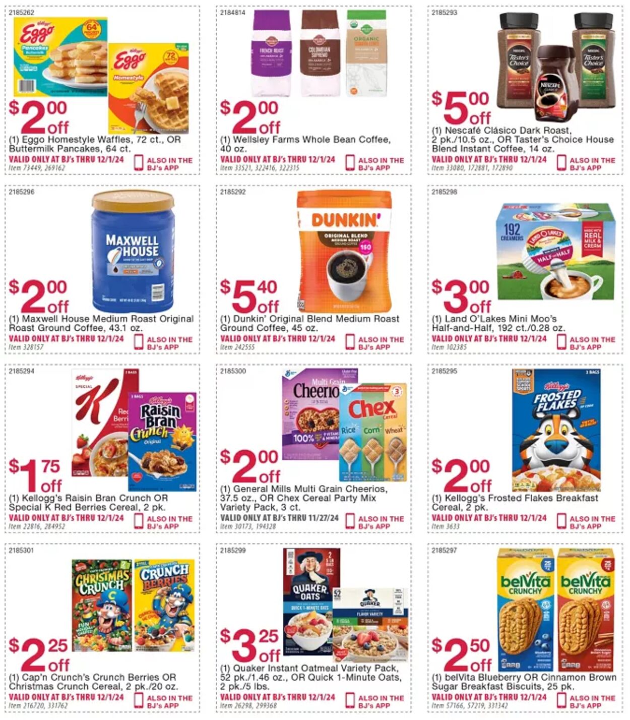 Weekly ad BJ's 11/01/2024 - 11/27/2024