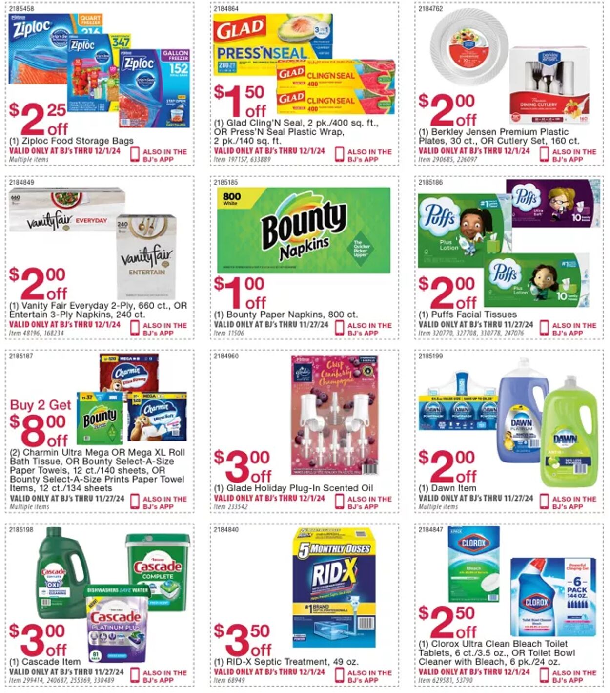 Weekly ad BJ's 11/01/2024 - 11/27/2024