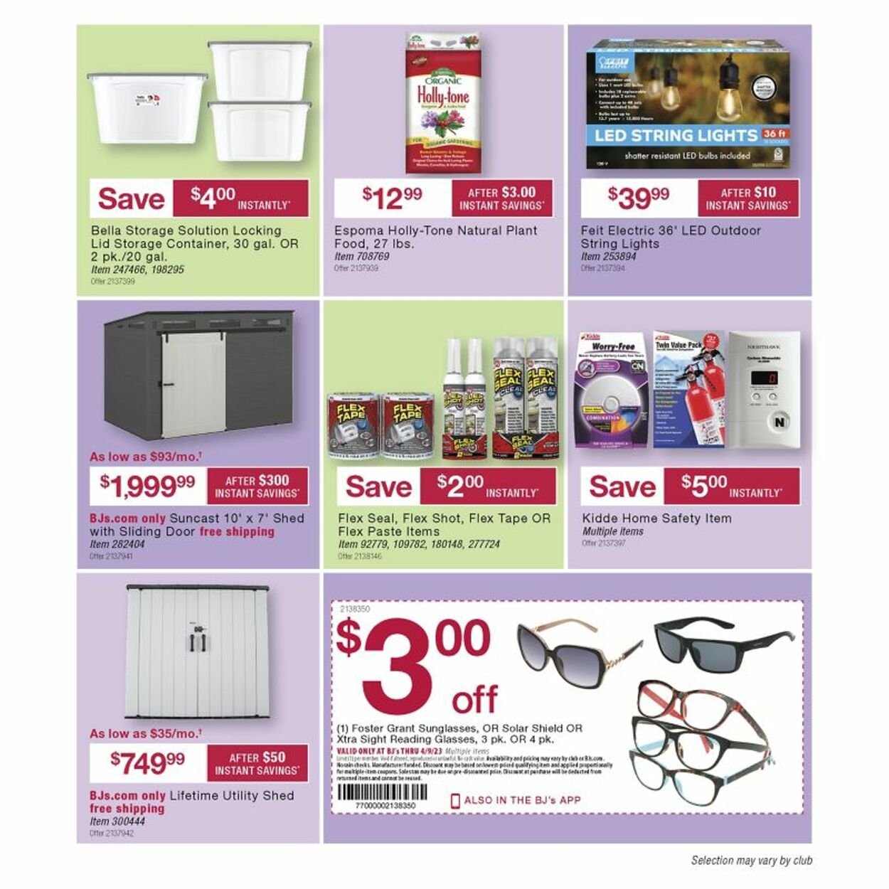 Weekly ad BJ's 03/10/2023 - 04/10/2023