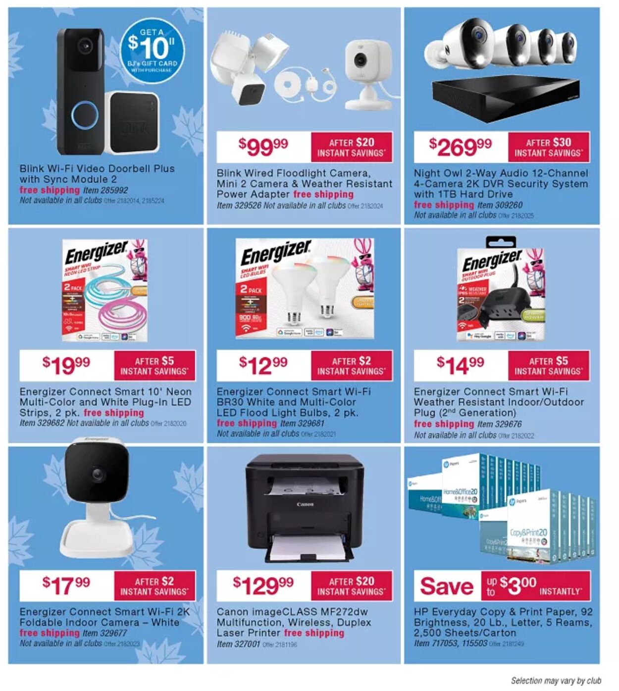 Weekly ad BJ's 09/10/2024 - 09/23/2024