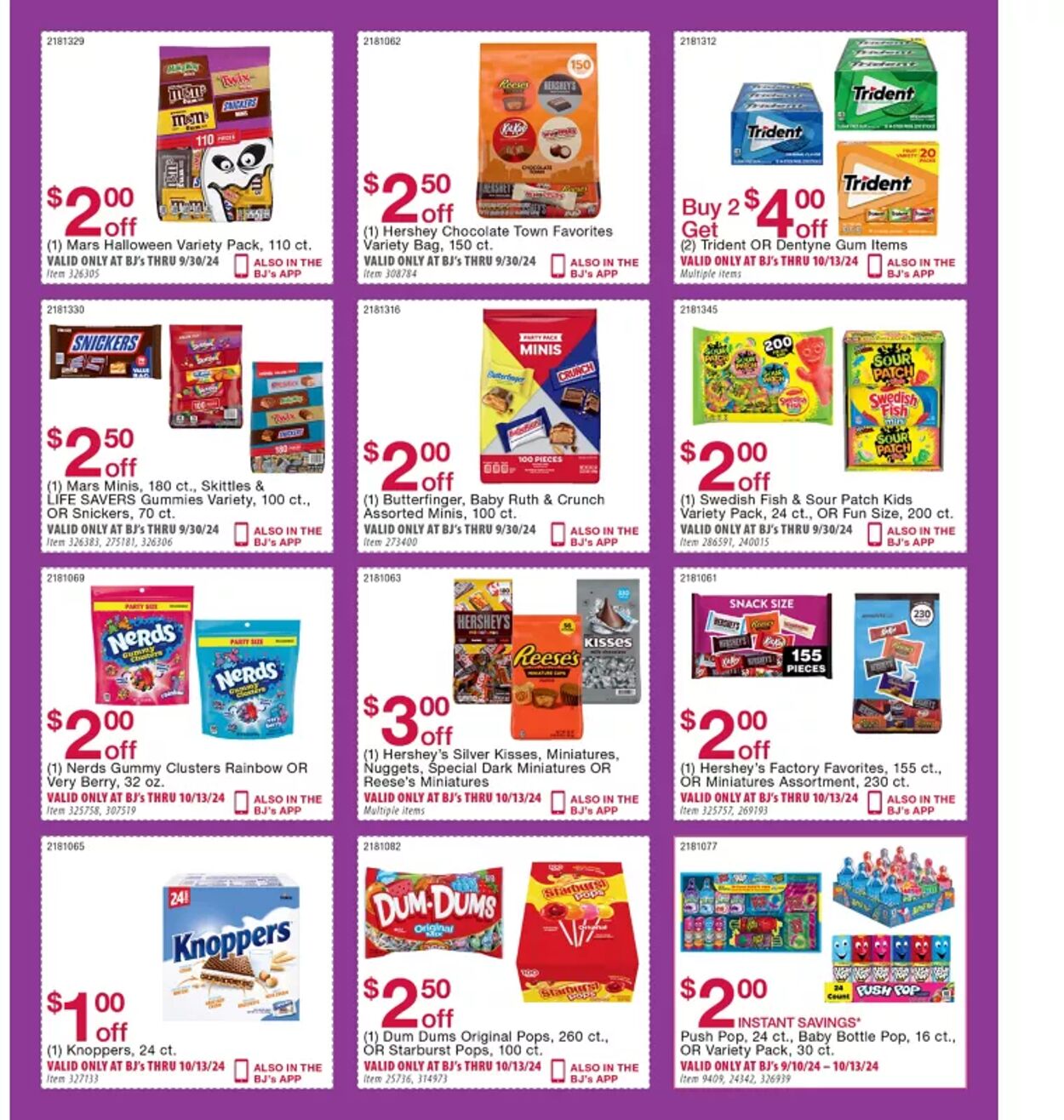 Weekly ad BJ's 09/10/2024 - 09/23/2024