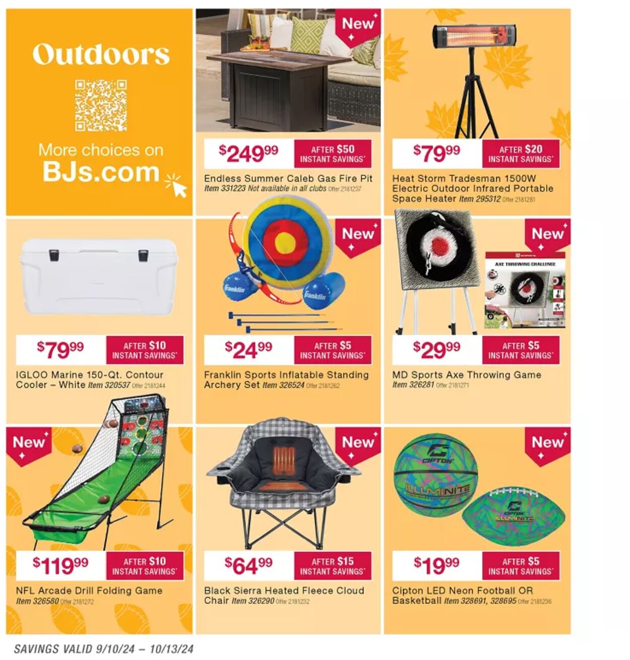 Weekly ad BJ's 09/10/2024 - 09/23/2024