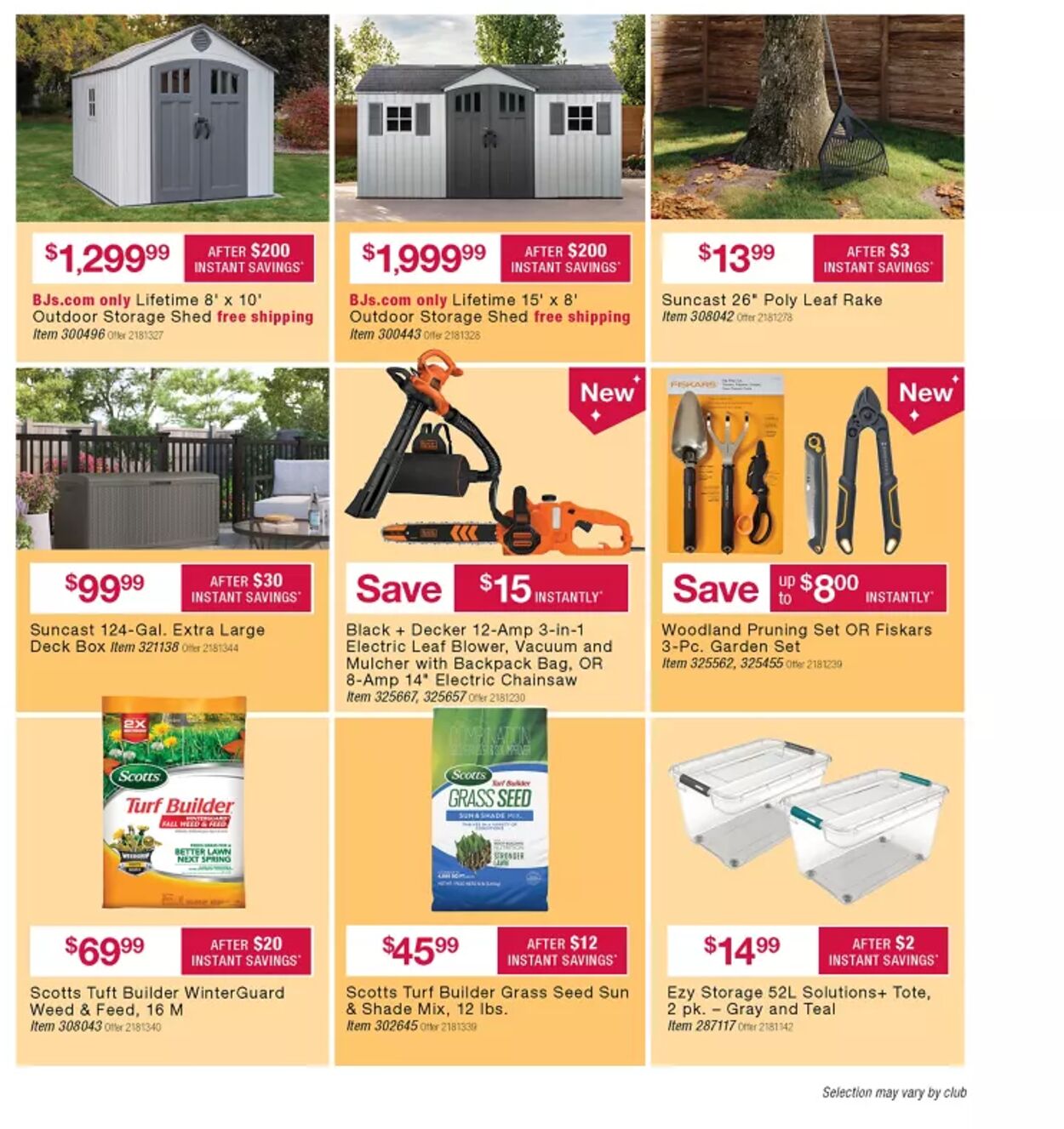 Weekly ad BJ's 09/10/2024 - 09/23/2024