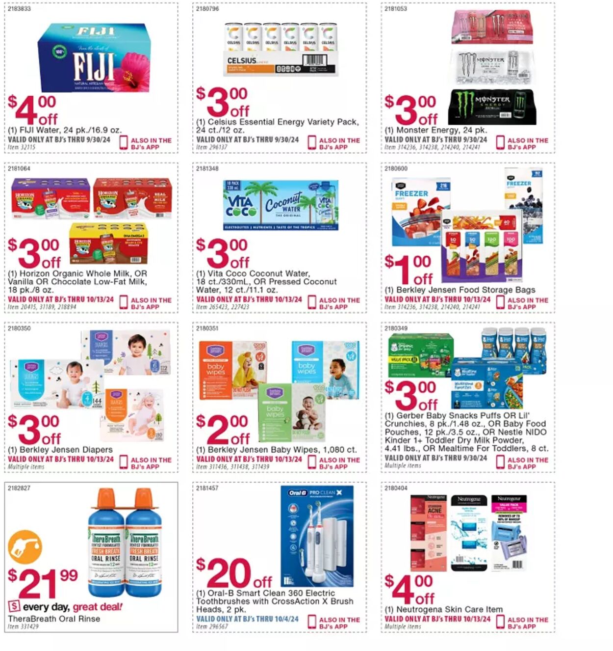 Weekly ad BJ's 09/10/2024 - 09/23/2024