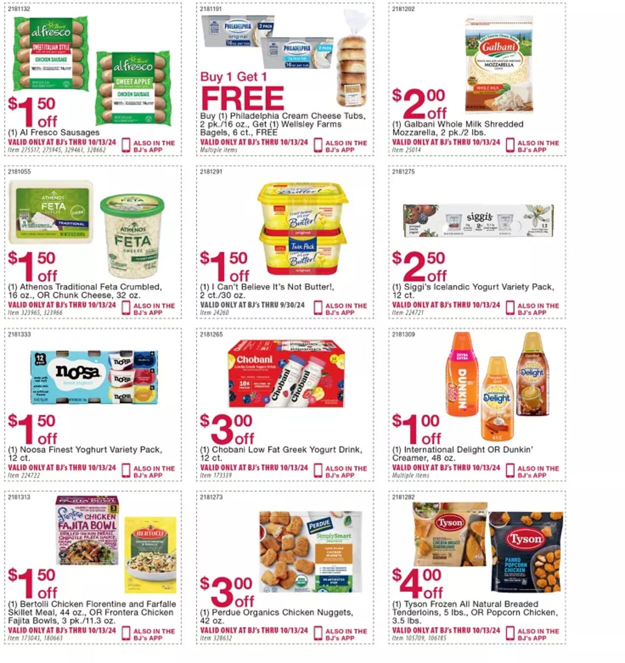 Weekly ad BJ's 09/10/2024 - 09/23/2024