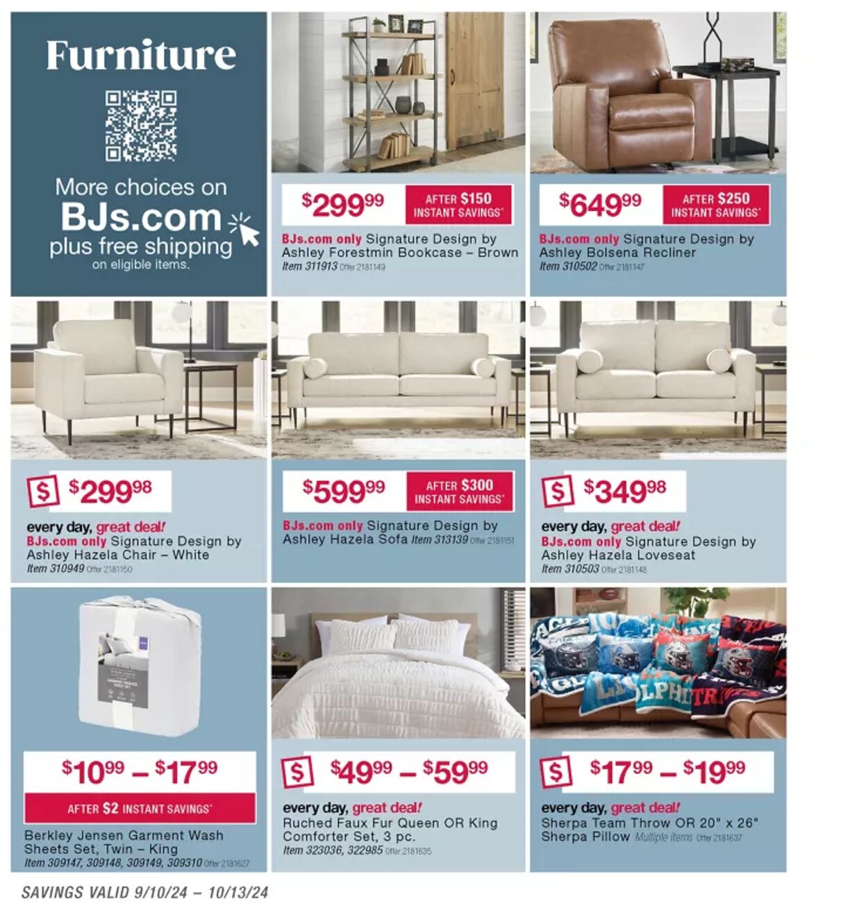 Weekly ad BJ's 09/10/2024 - 09/23/2024