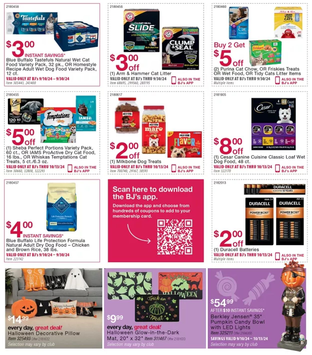 Weekly ad BJ's 09/10/2024 - 09/23/2024