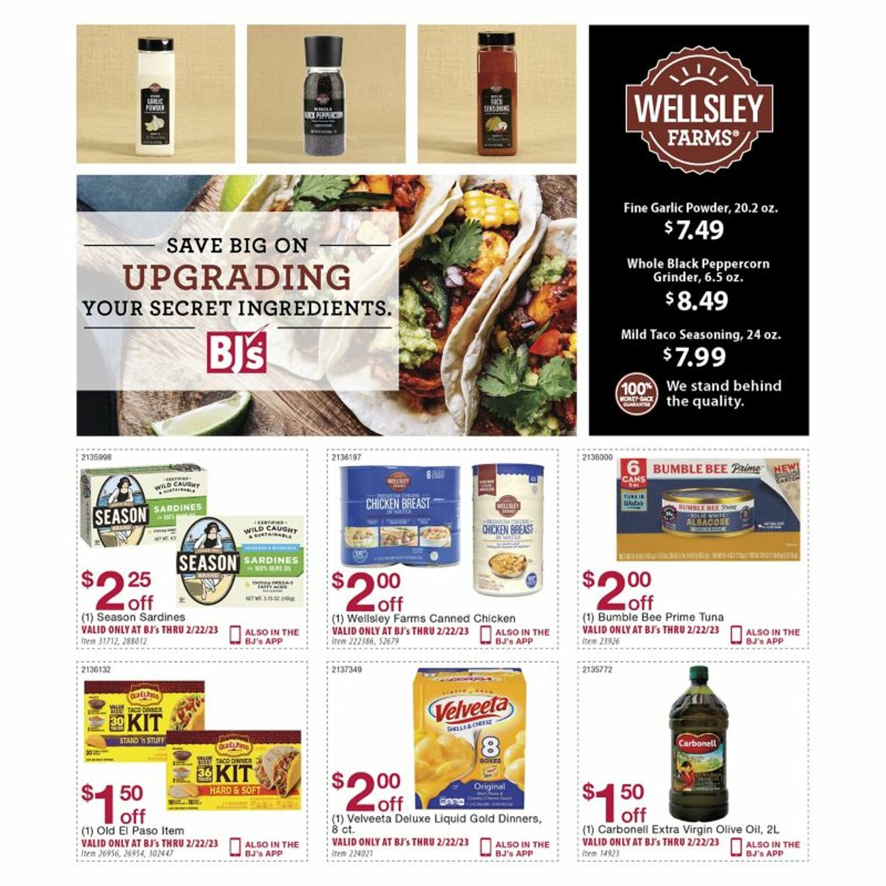 Weekly ad BJ's 01/24/2023 - 02/15/2023