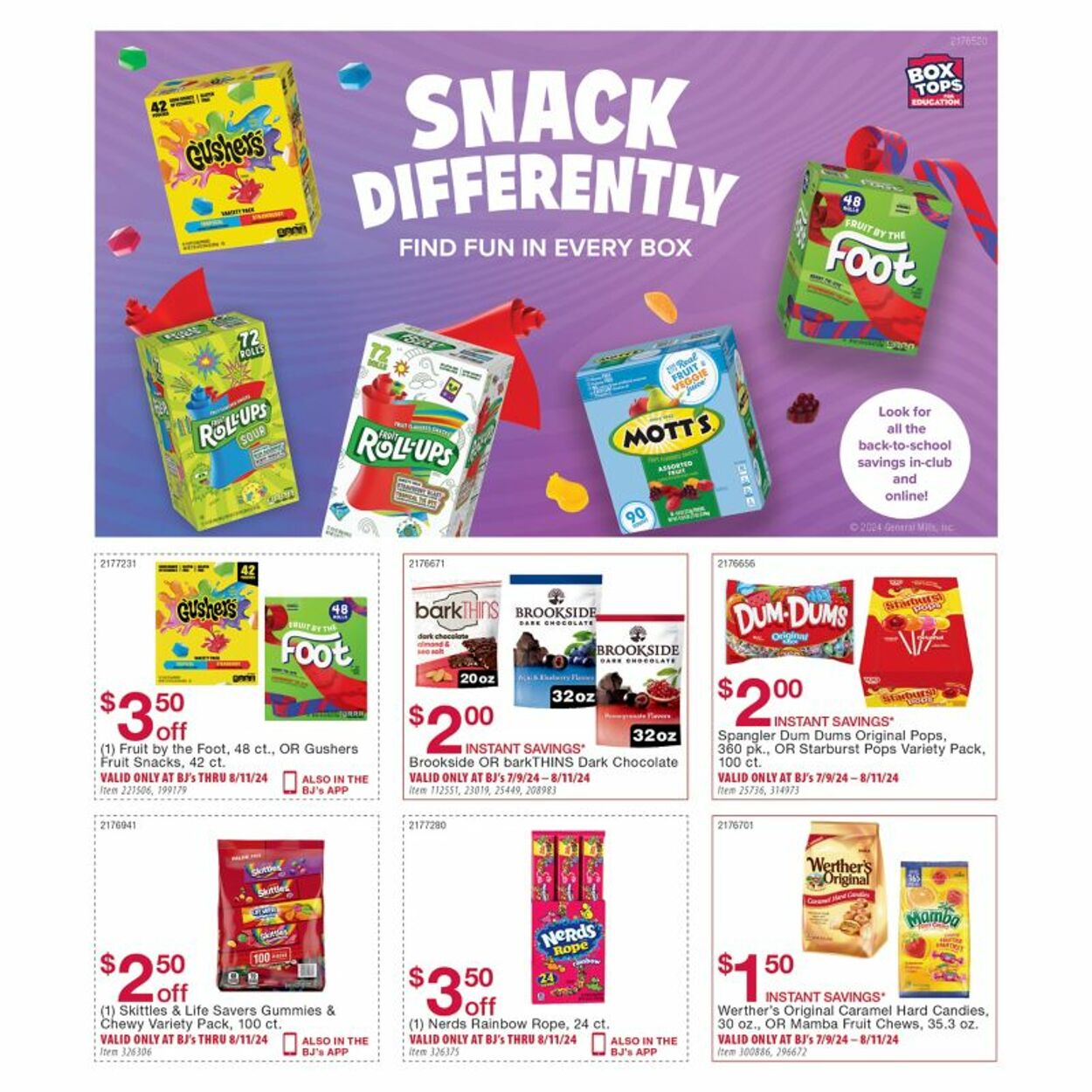 Weekly ad BJ's 07/12/2024 - 07/26/2024