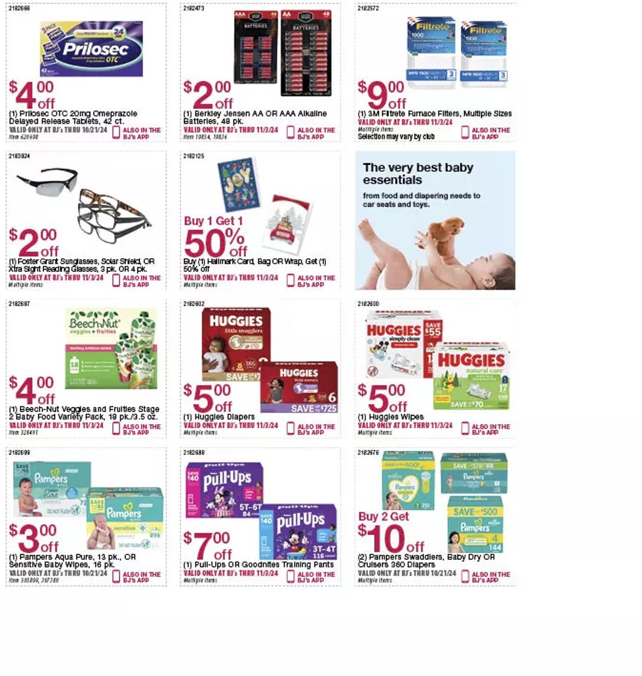 Weekly ad BJ's 10/02/2024 - 11/03/2024