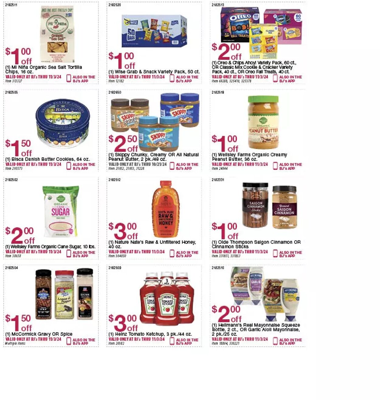 Weekly ad BJ's 10/02/2024 - 11/03/2024