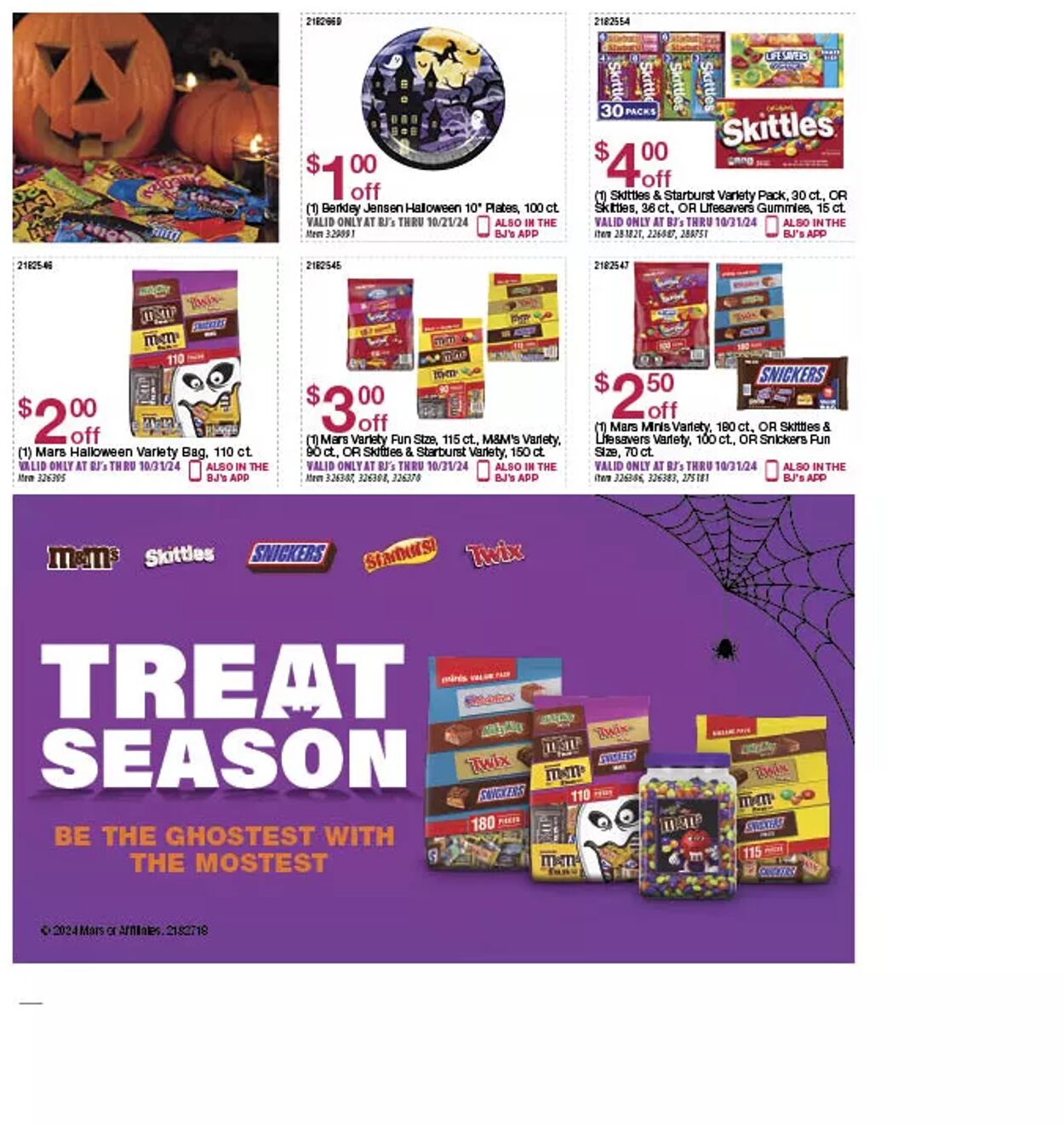 Weekly ad BJ's 10/02/2024 - 11/03/2024