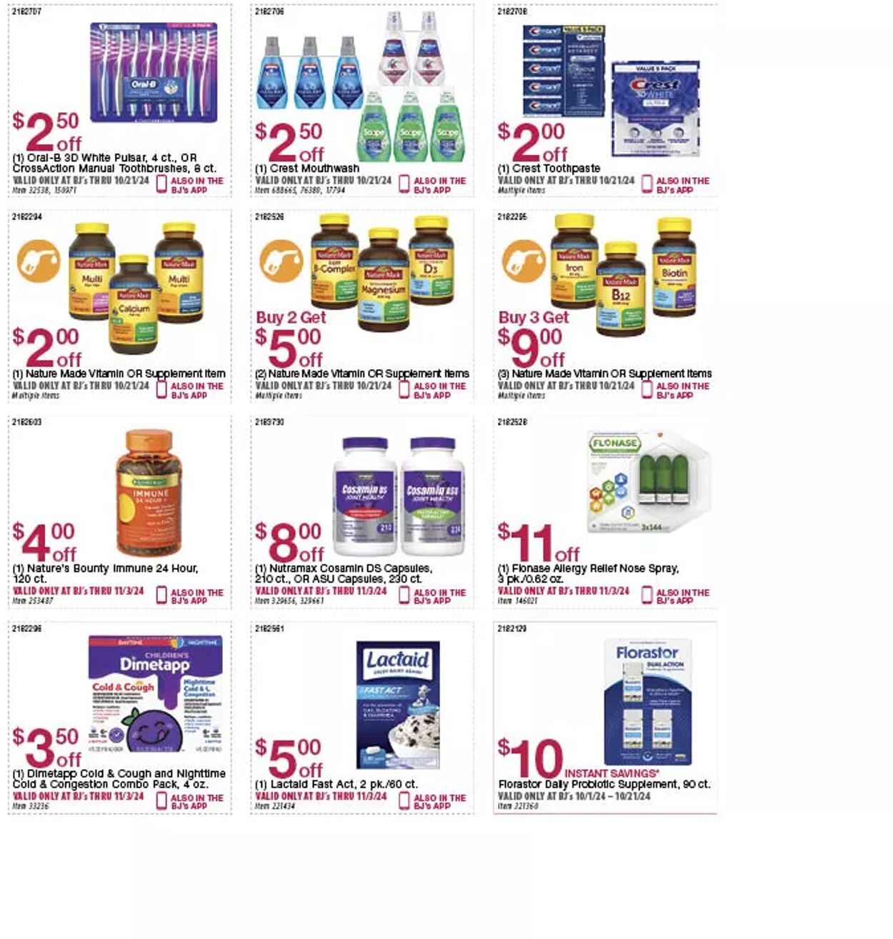 Weekly ad BJ's 10/02/2024 - 11/03/2024