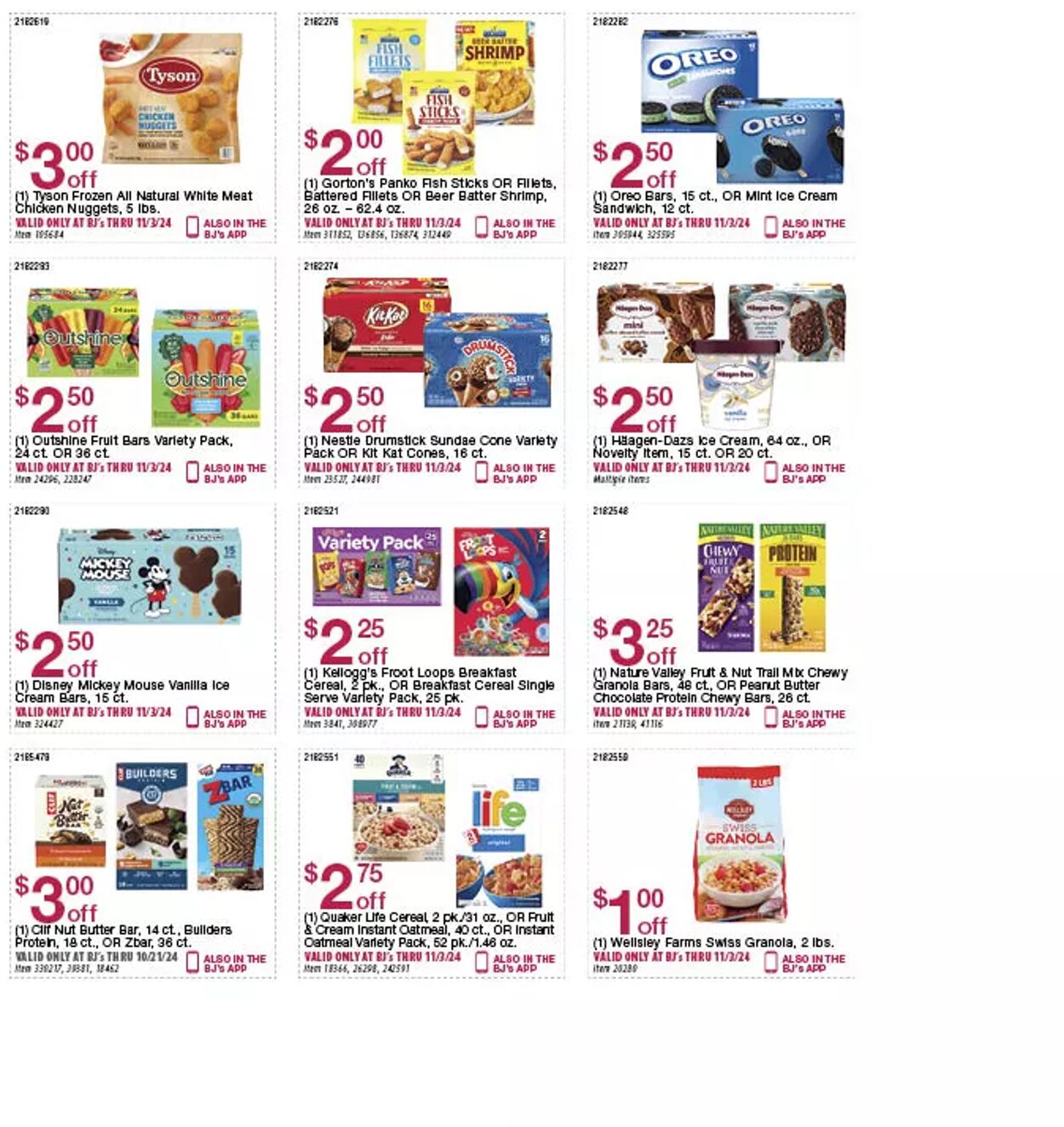 Weekly ad BJ's 10/02/2024 - 11/03/2024