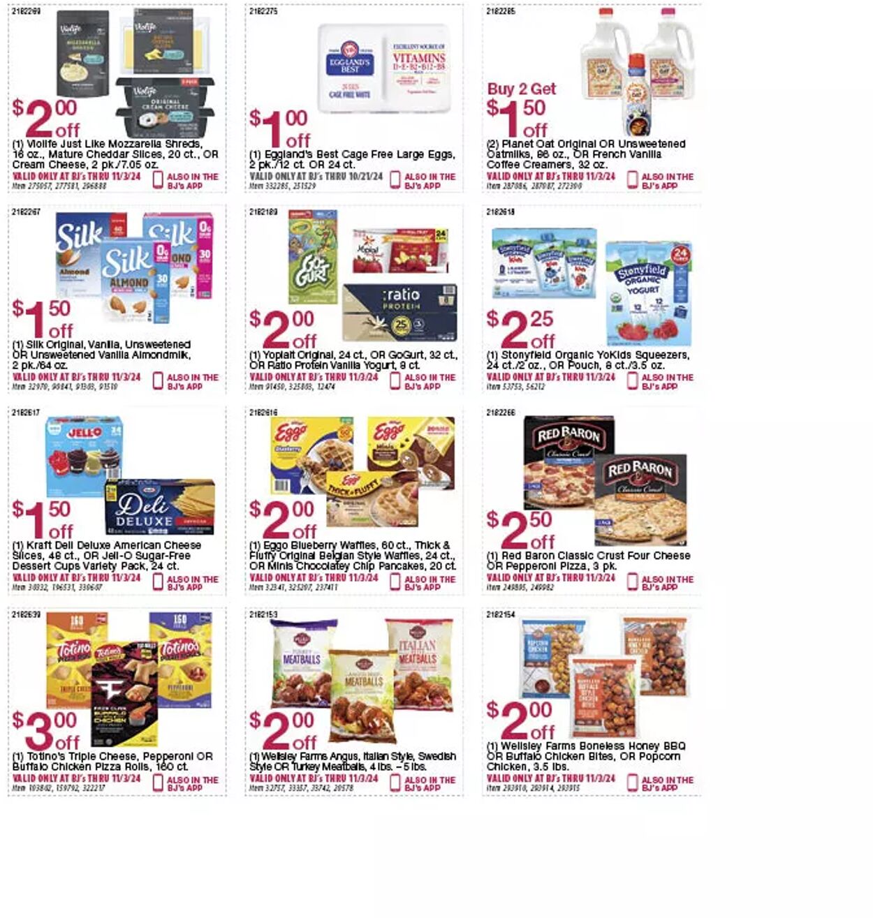 Weekly ad BJ's 10/02/2024 - 11/03/2024