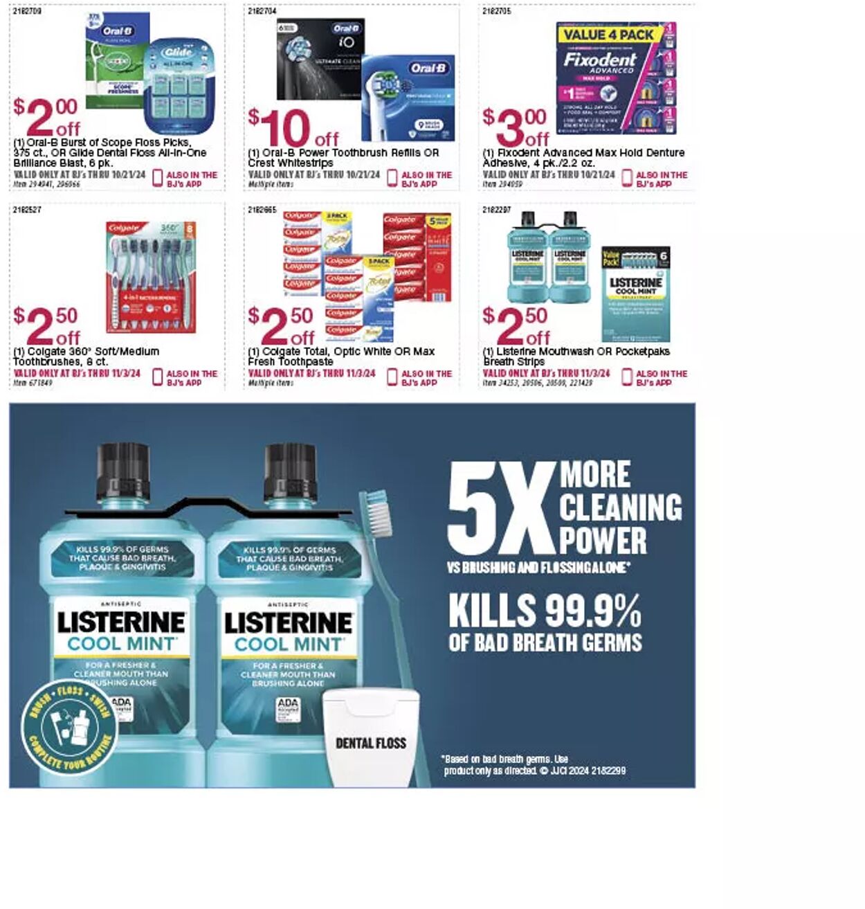 Weekly ad BJ's 10/02/2024 - 11/03/2024