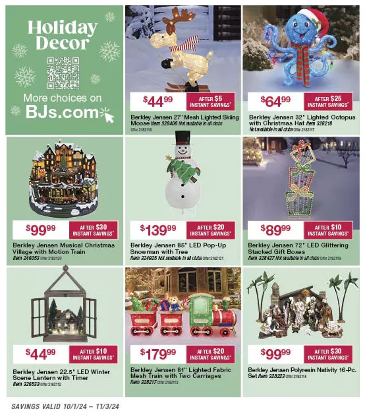 Weekly ad BJ's 10/02/2024 - 11/03/2024