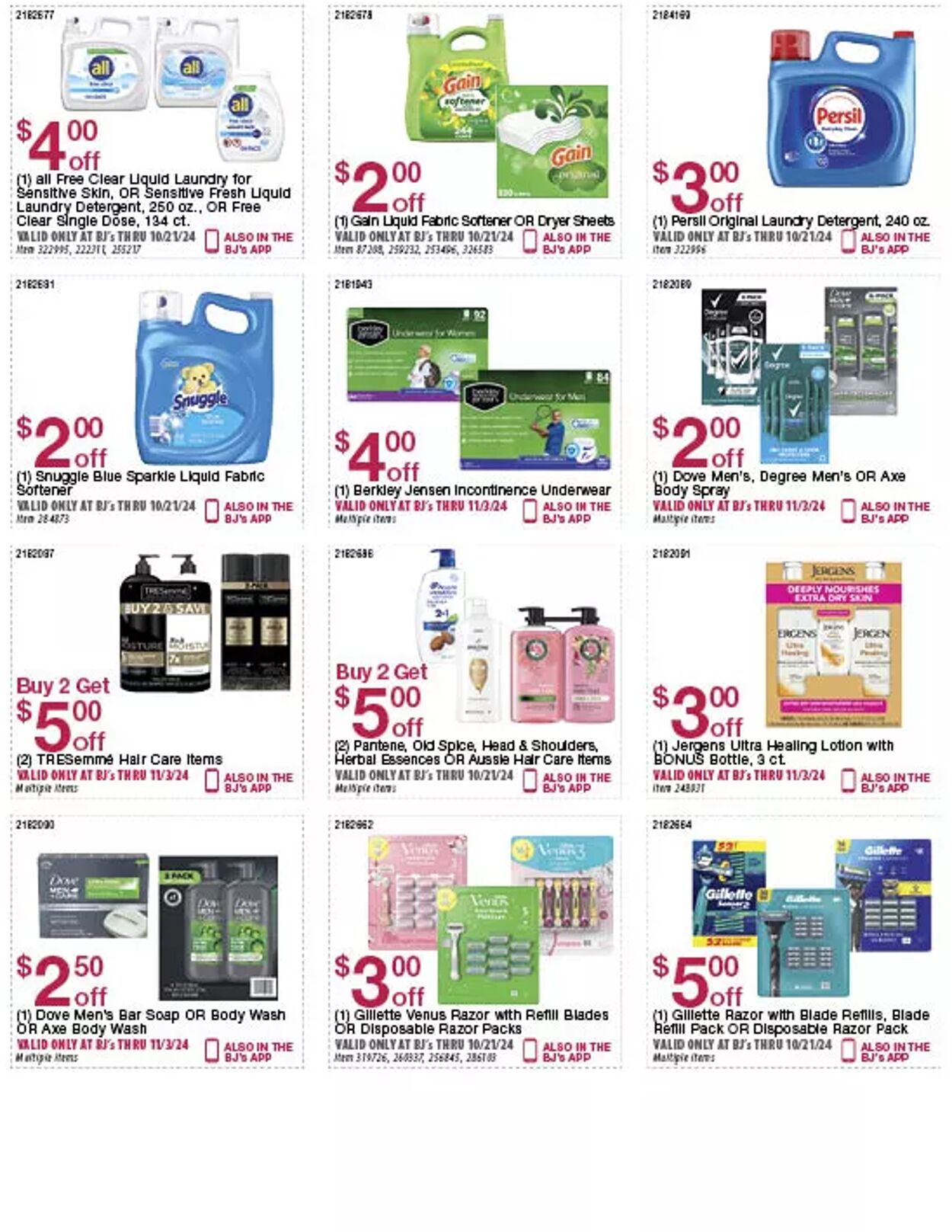 Weekly ad BJ's 10/02/2024 - 11/03/2024