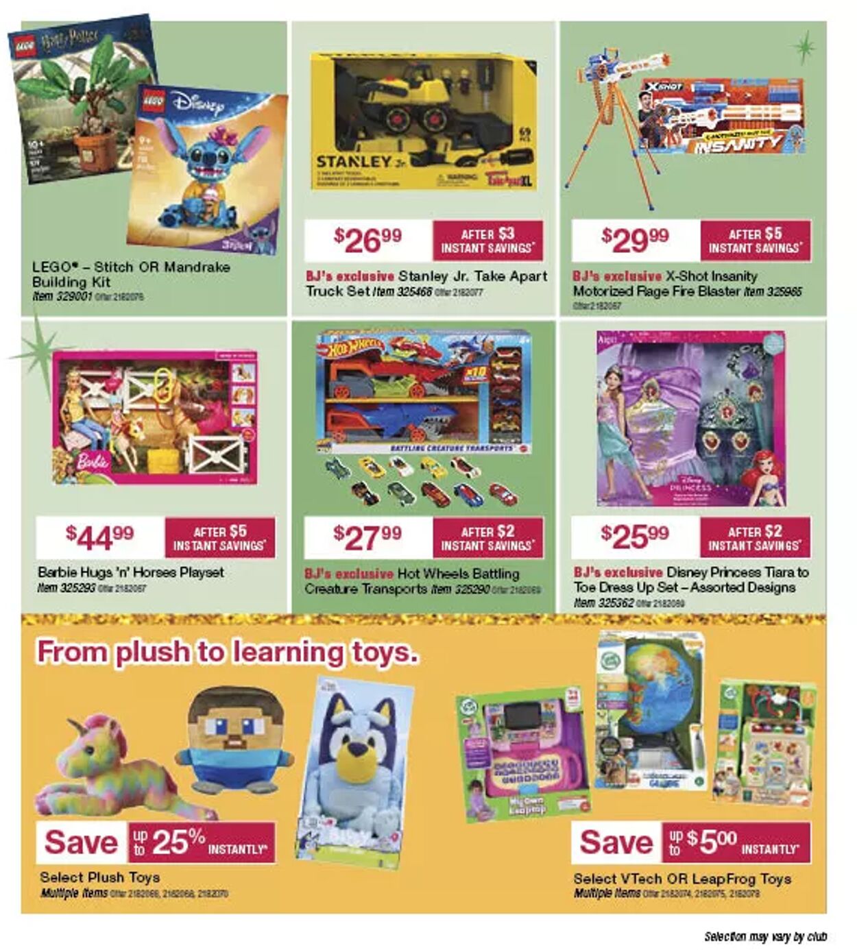 Weekly ad BJ's 10/02/2024 - 11/03/2024