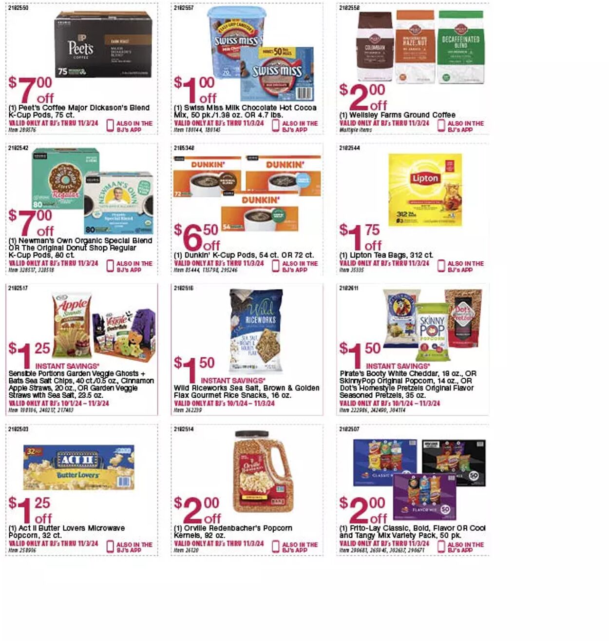 Weekly ad BJ's 10/02/2024 - 11/03/2024