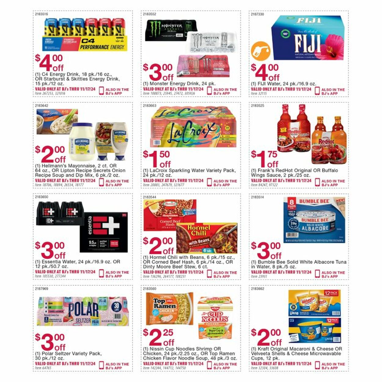 Weekly ad BJ's 10/15/2024 - 11/17/2024