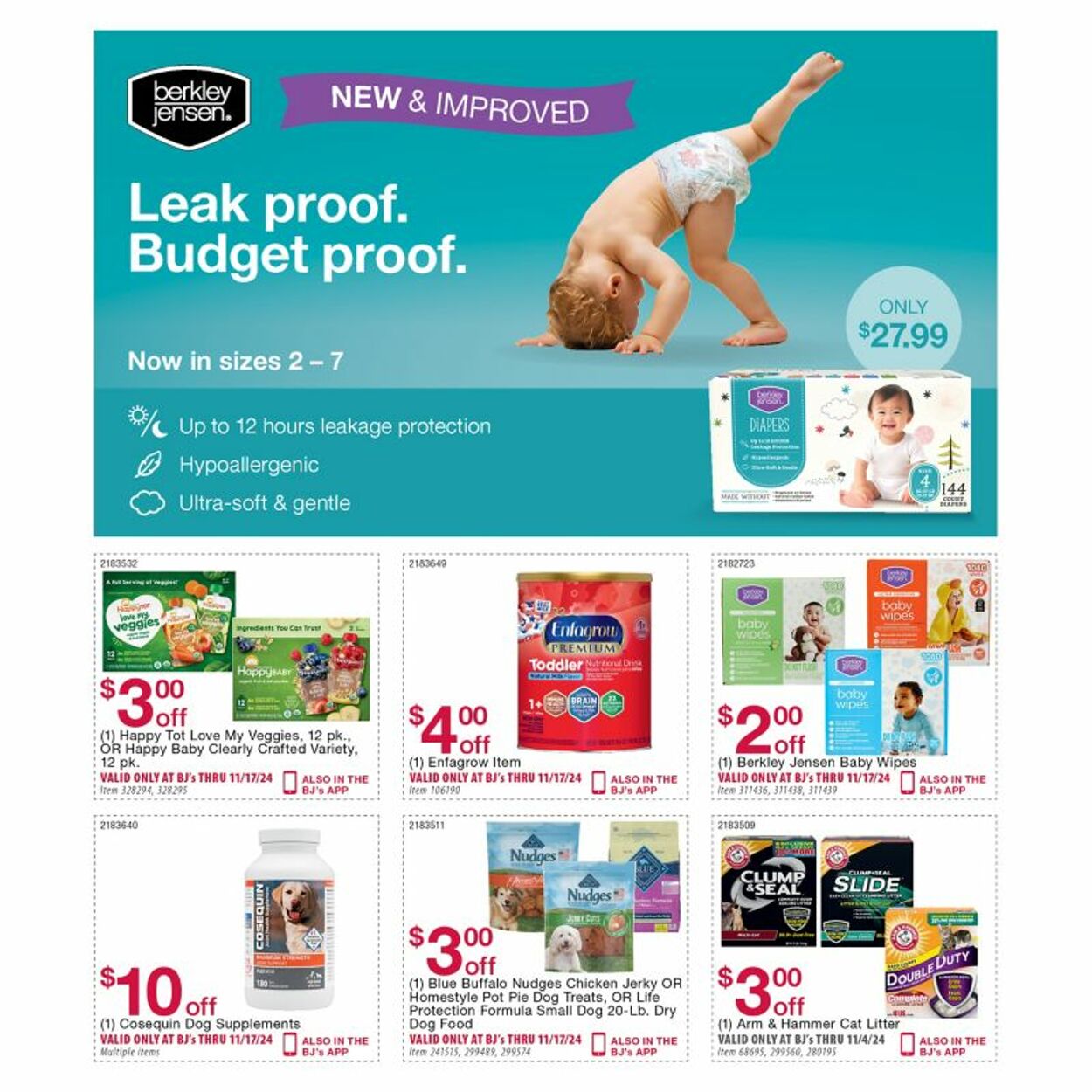 Weekly ad BJ's 10/15/2024 - 11/17/2024