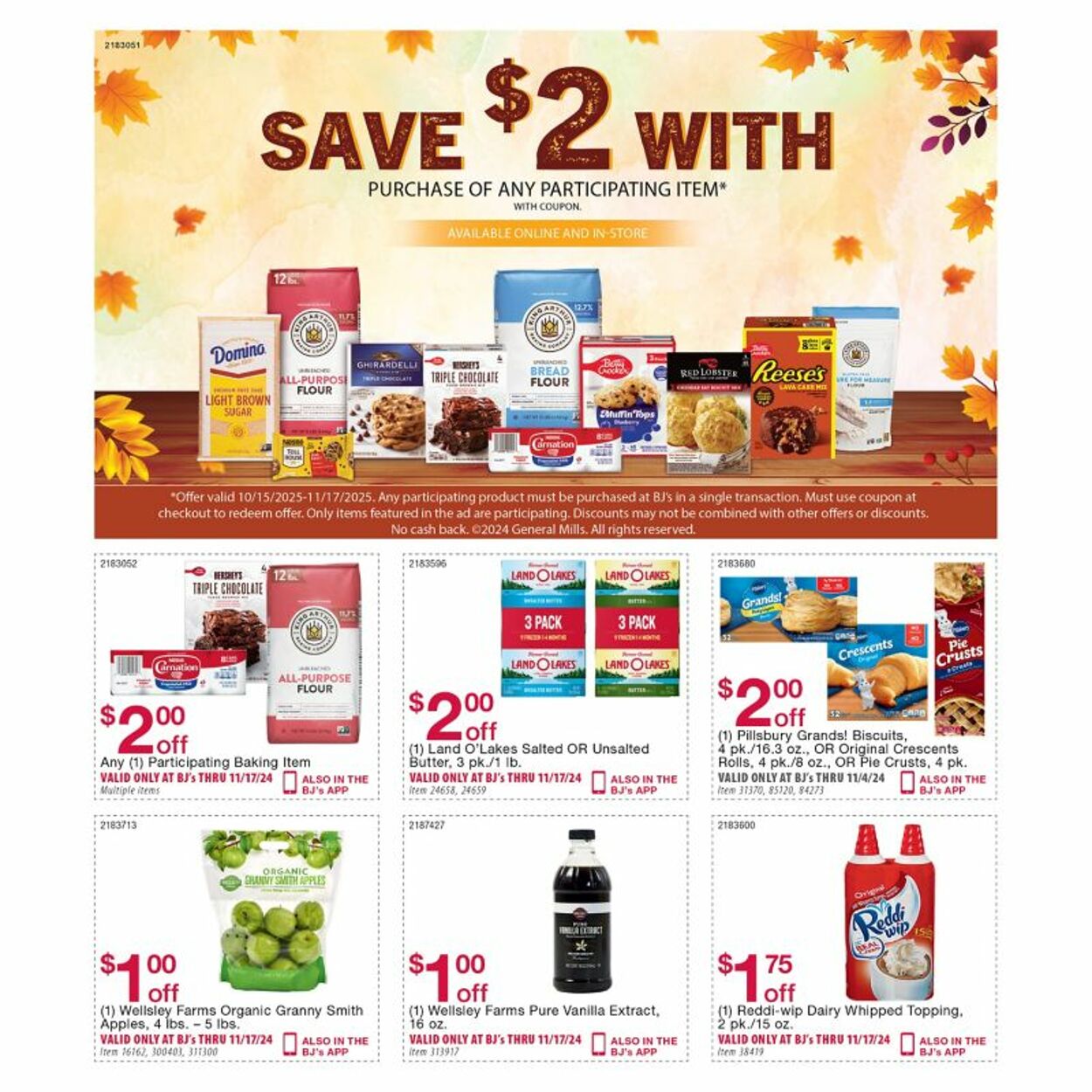 Weekly ad BJ's 10/15/2024 - 11/17/2024