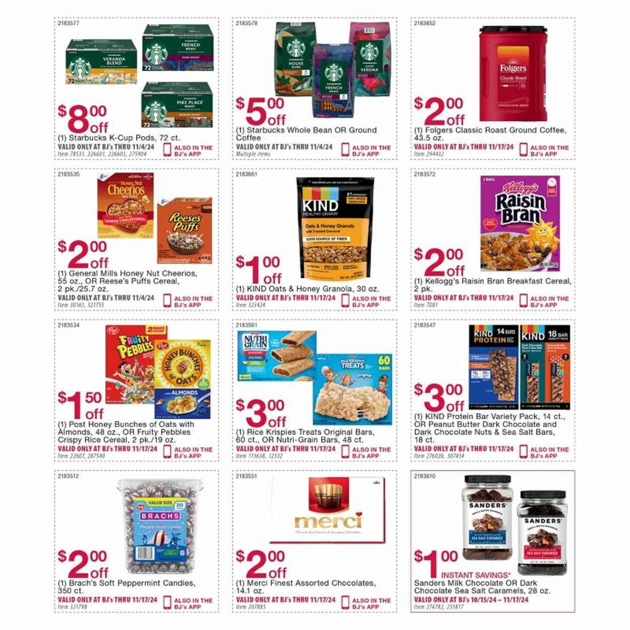 Weekly ad BJ's 10/15/2024 - 11/17/2024