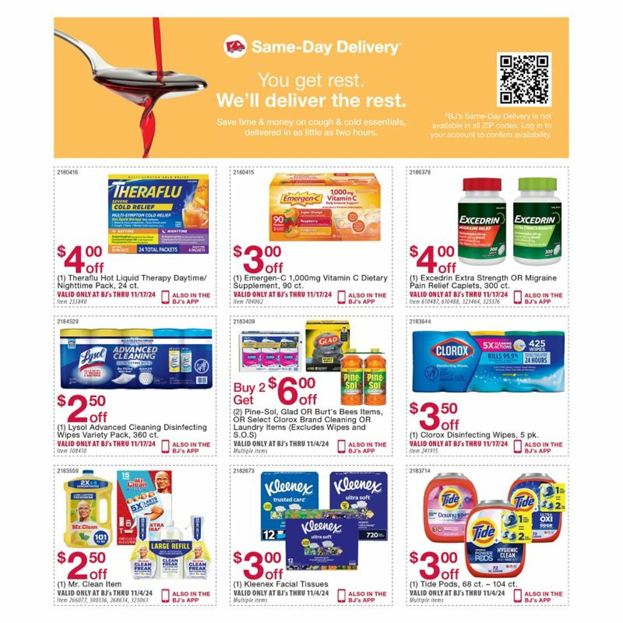 Weekly ad BJ's 10/15/2024 - 11/17/2024