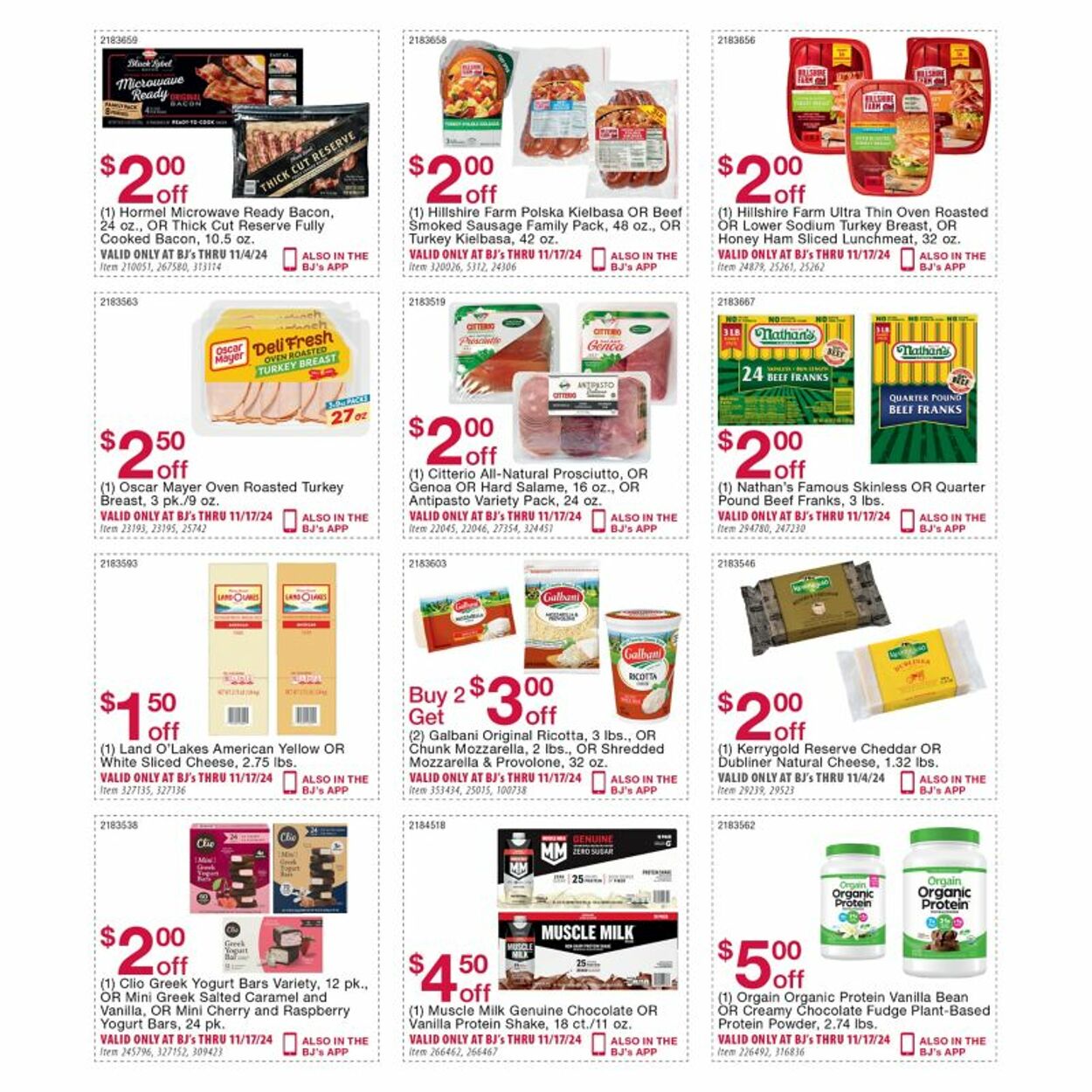 Weekly ad BJ's 10/15/2024 - 11/17/2024