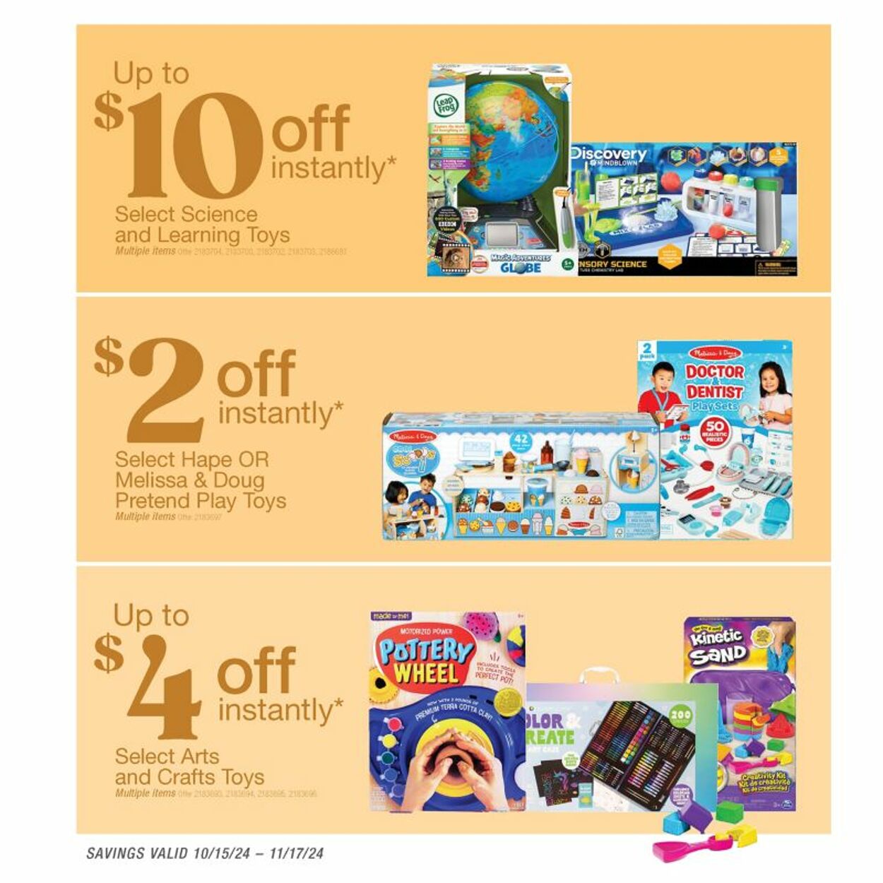 Weekly ad BJ's 10/15/2024 - 11/17/2024